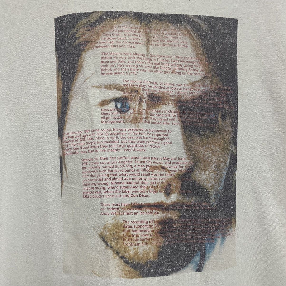 Nirvana Vintage Kurt Cobain Shirt Longsleeve Biography Size US L / EU 52-54 / 3 - 10 Thumbnail
