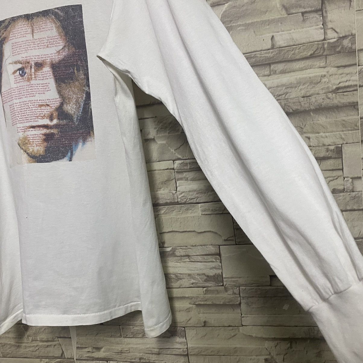 Nirvana Vintage Kurt Cobain Shirt Longsleeve Biography Size US L / EU 52-54 / 3 - 9 Thumbnail