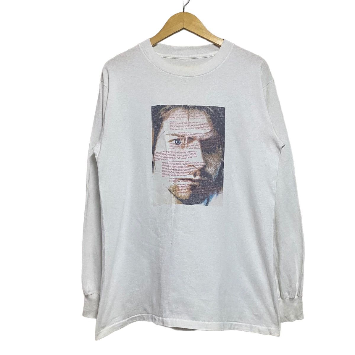Nirvana Vintage Kurt Cobain Shirt Longsleeve Biography Size US L / EU 52-54 / 3 - 2 Thumbnail