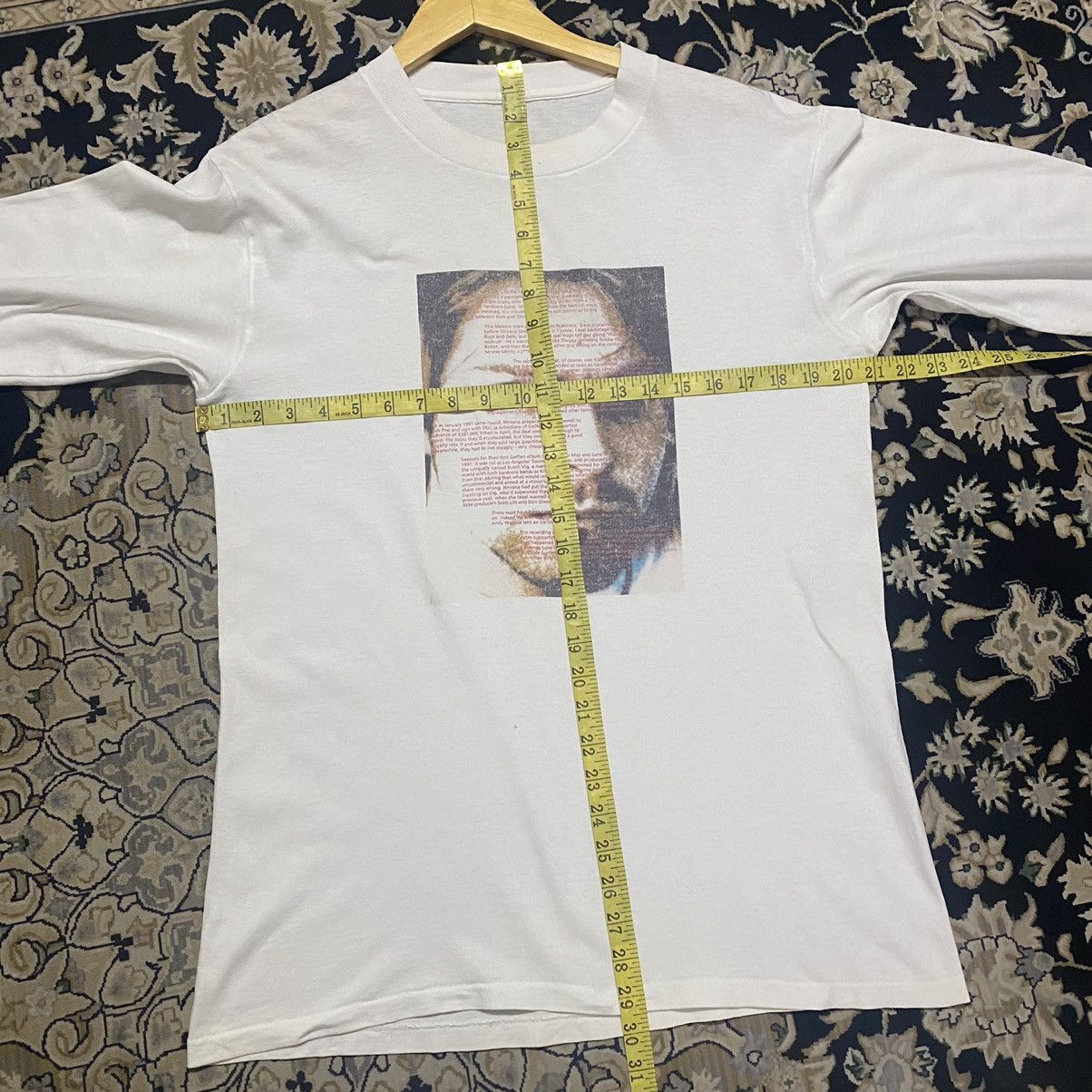 Nirvana Vintage Kurt Cobain Shirt Longsleeve Biography Size US L / EU 52-54 / 3 - 20 Thumbnail