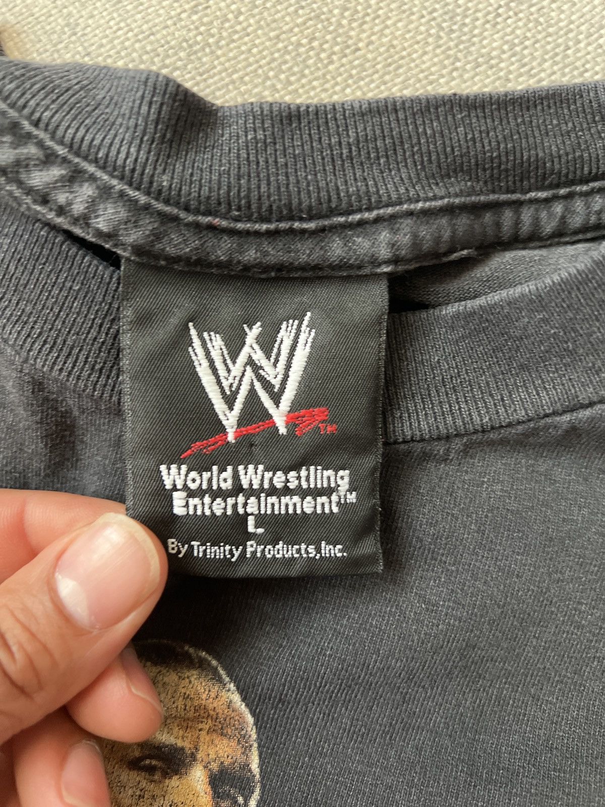 WWE Black WWE Shawn Michaels vintage shirt. Large Size US L / EU 52-54 / 3 - 3 Thumbnail