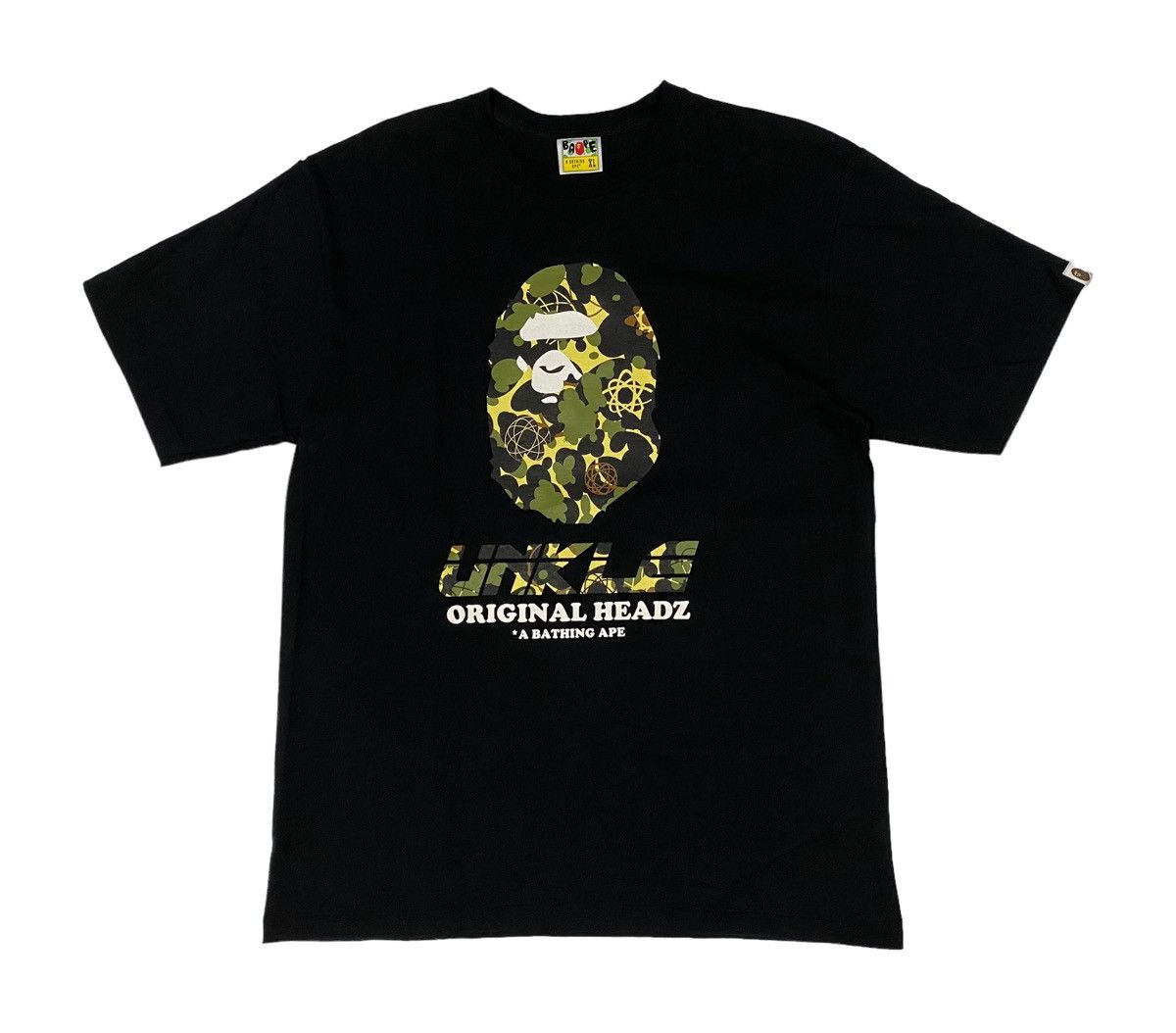 BAPE × unkle × futura T-shirt Black A Bathing Ape Size M | eBay
