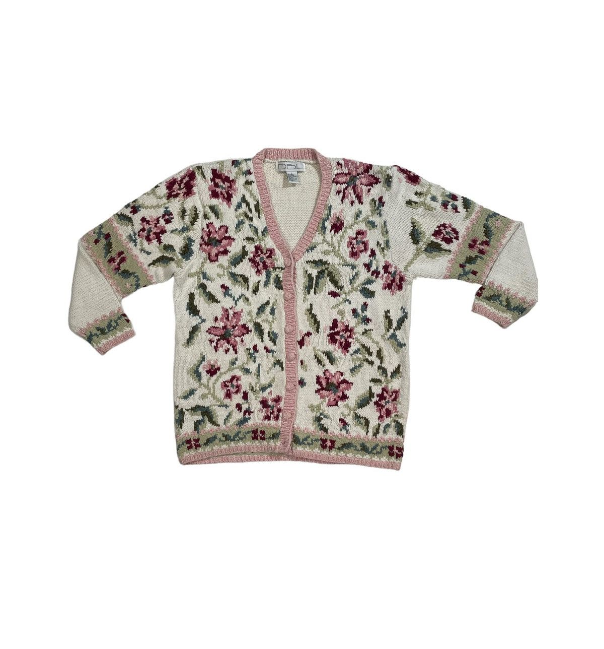 BLV x DEANNA || 1960s Hand-Knit Cardigan with Angora & Lurex | small/medium main image 0