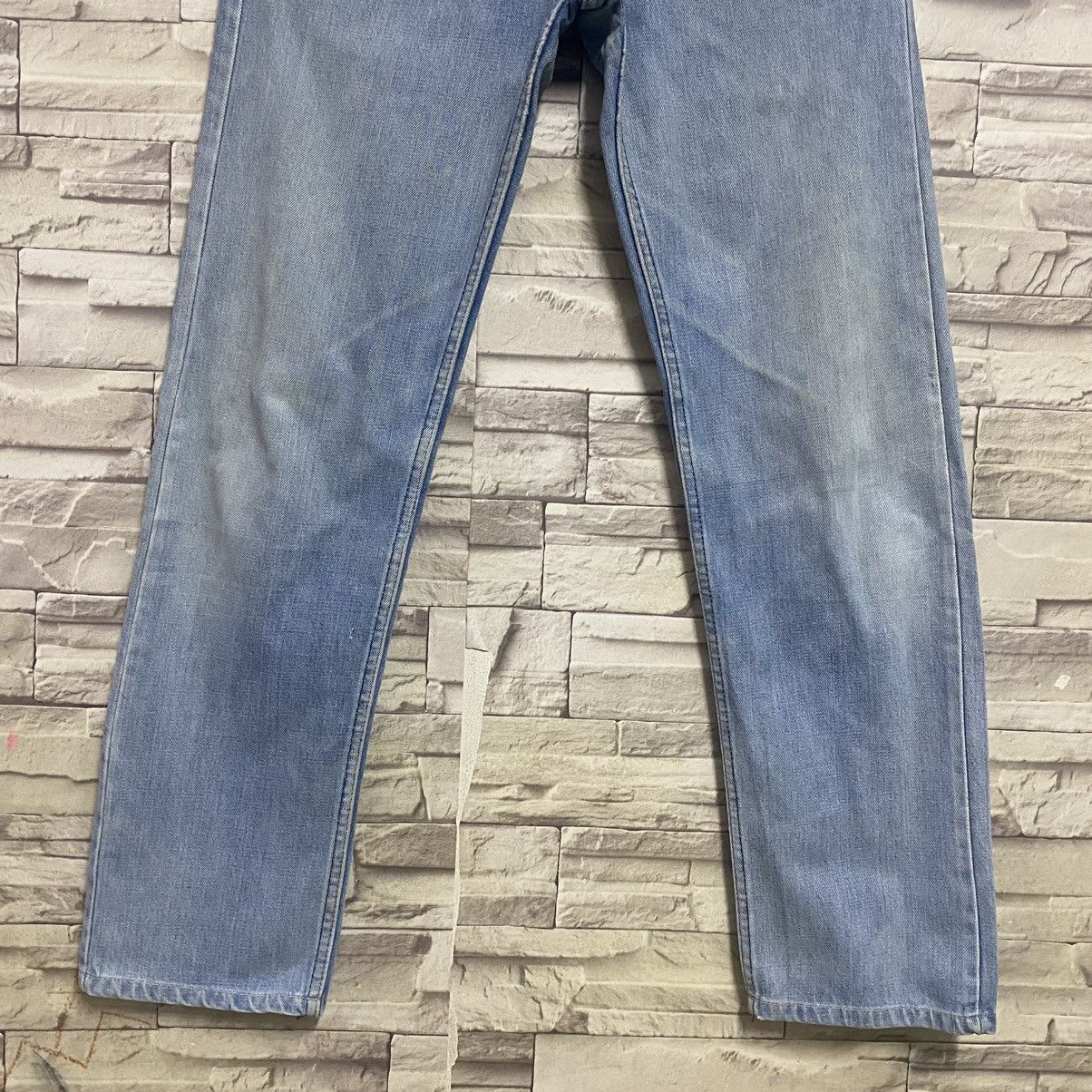 Levi's Vintage 80s Levis 505 Orangetab Overwashed Jeans Button 8 Size US 31 - 7 Thumbnail