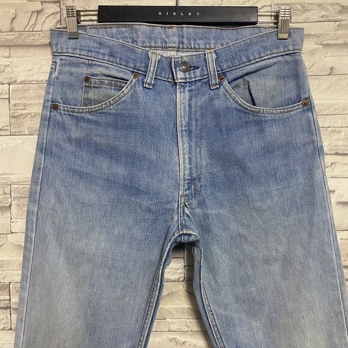 Levi's Vintage 80s Levis 505 Orangetab Overwashed Jeans Button 8 Size US 31 - 5 Thumbnail