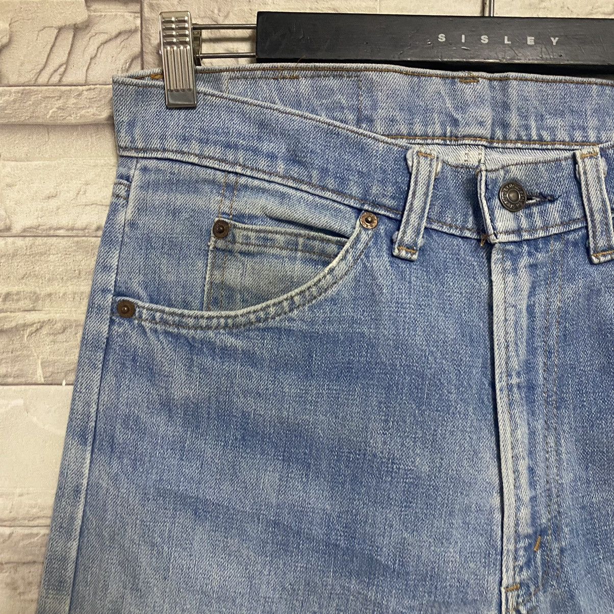 Levi's Vintage 80s Levis 505 Orangetab Overwashed Jeans Button 8 Size US 31 - 8 Thumbnail