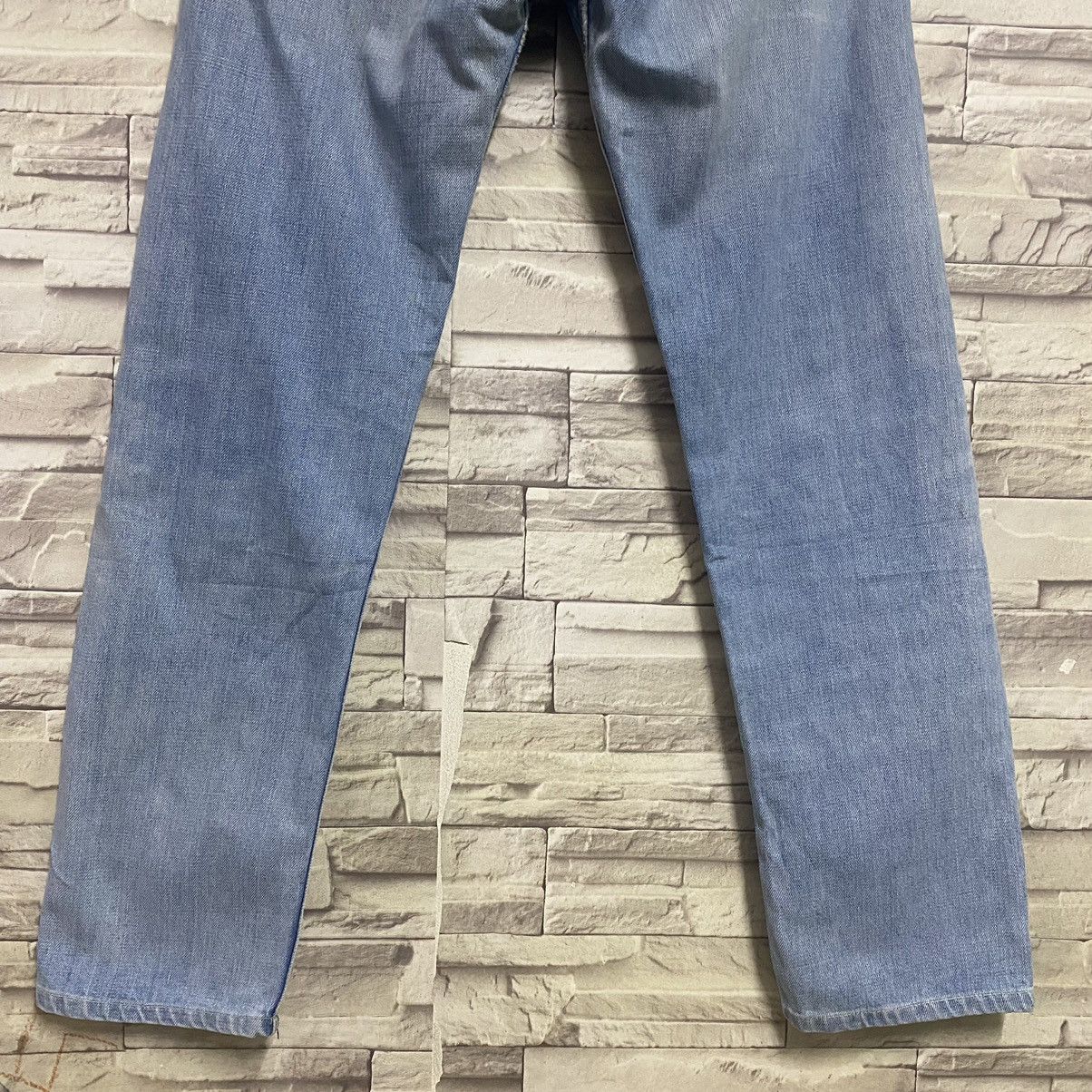 Levi's Vintage 80s Levis 505 Orangetab Overwashed Jeans Button 8 Size US 31 - 12 Thumbnail