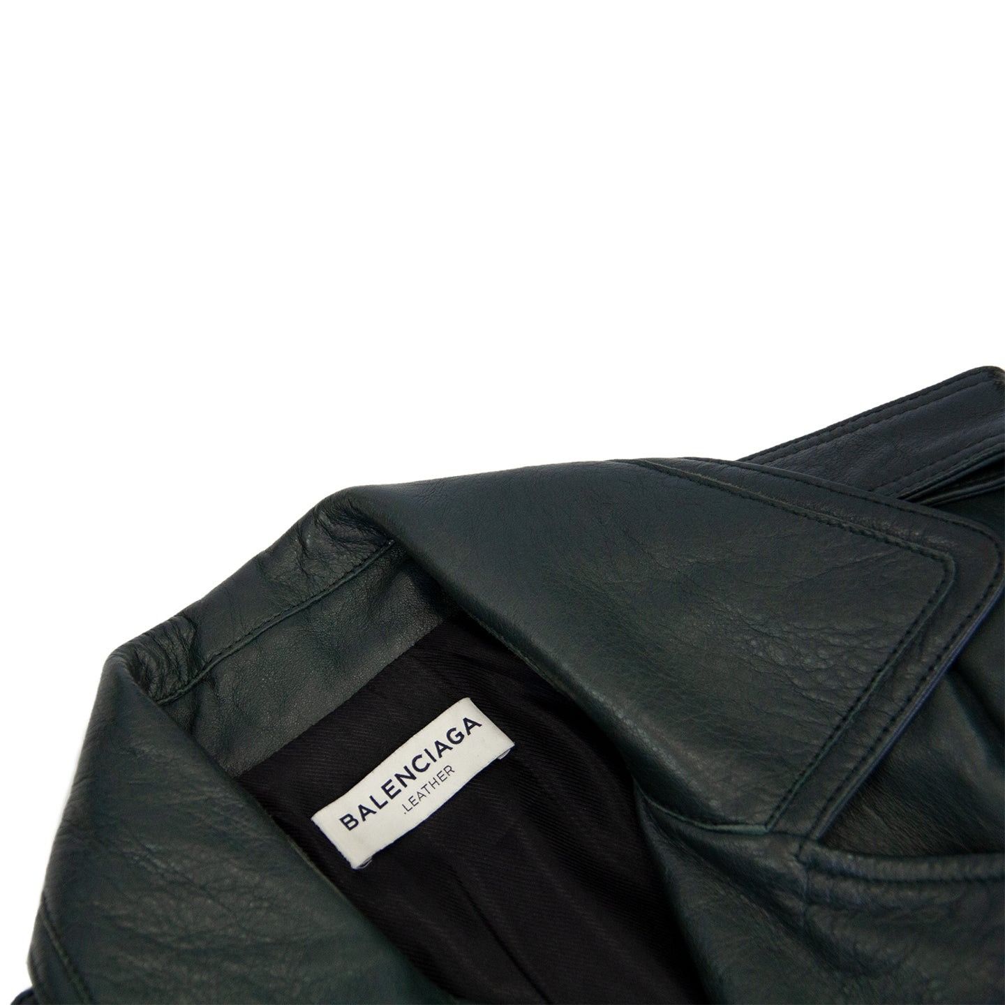 Balenciaga BALENCIAGA LEATHER BIKER JACKET Size S / US 4 / IT 40 - 7 Thumbnail