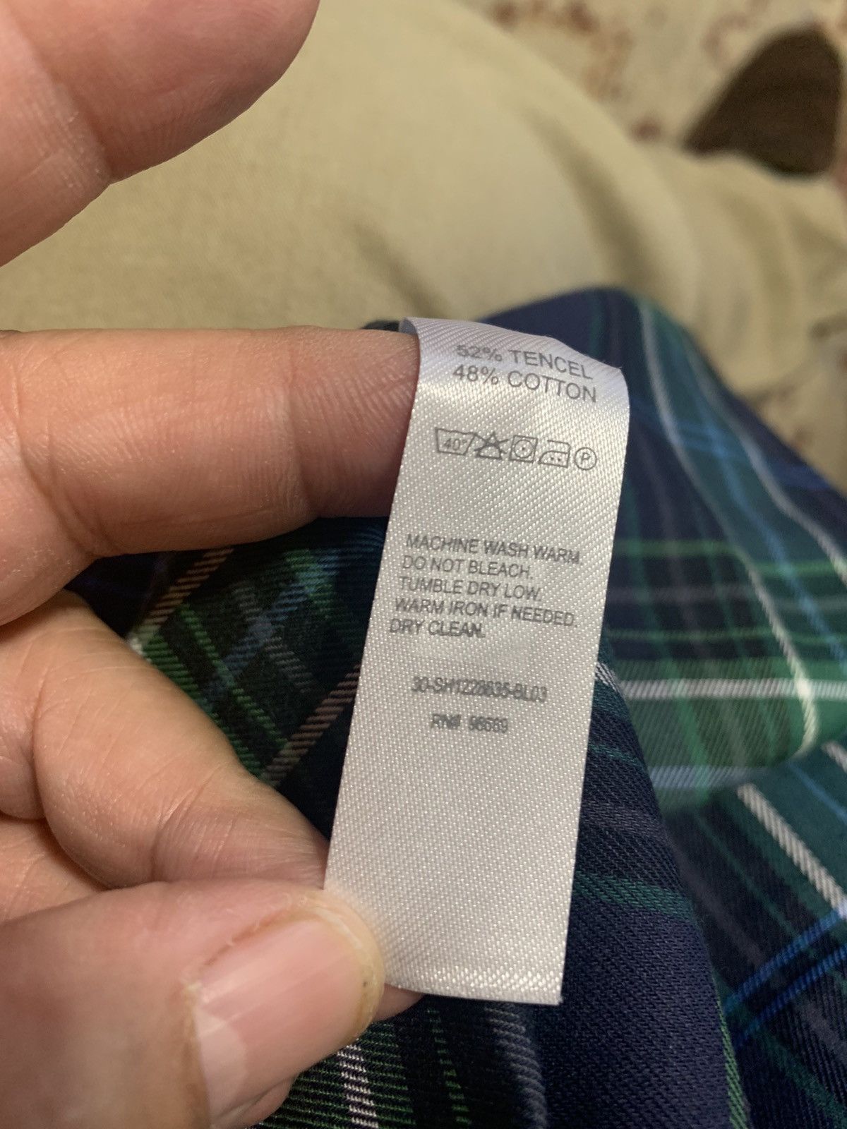 Todd Snyder One Pocket button Plaid Flannel shirt Size US M / EU 48-50 / 2 - 12 Thumbnail