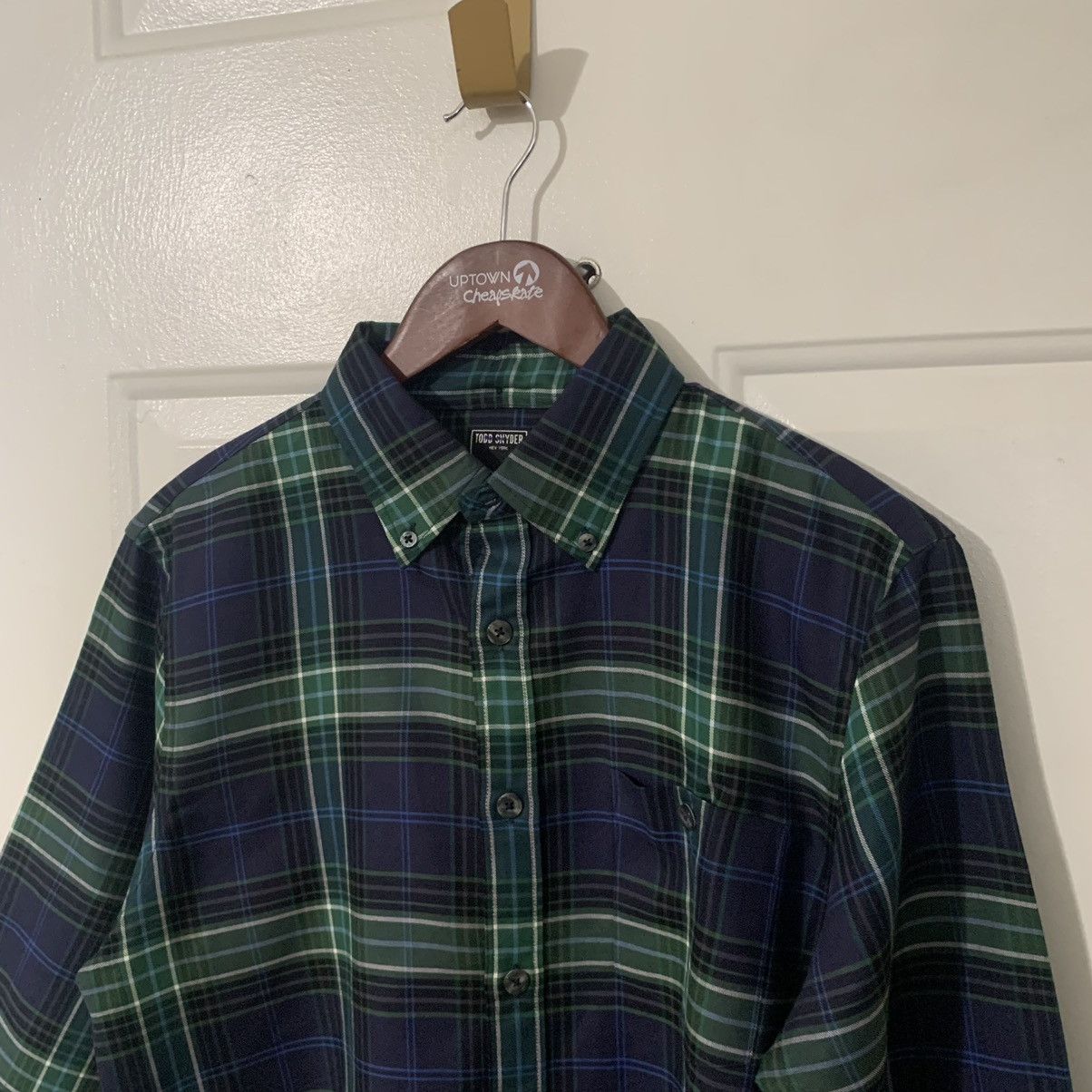 Todd Snyder One Pocket button Plaid Flannel shirt Size US M / EU 48-50 / 2 - 4 Thumbnail