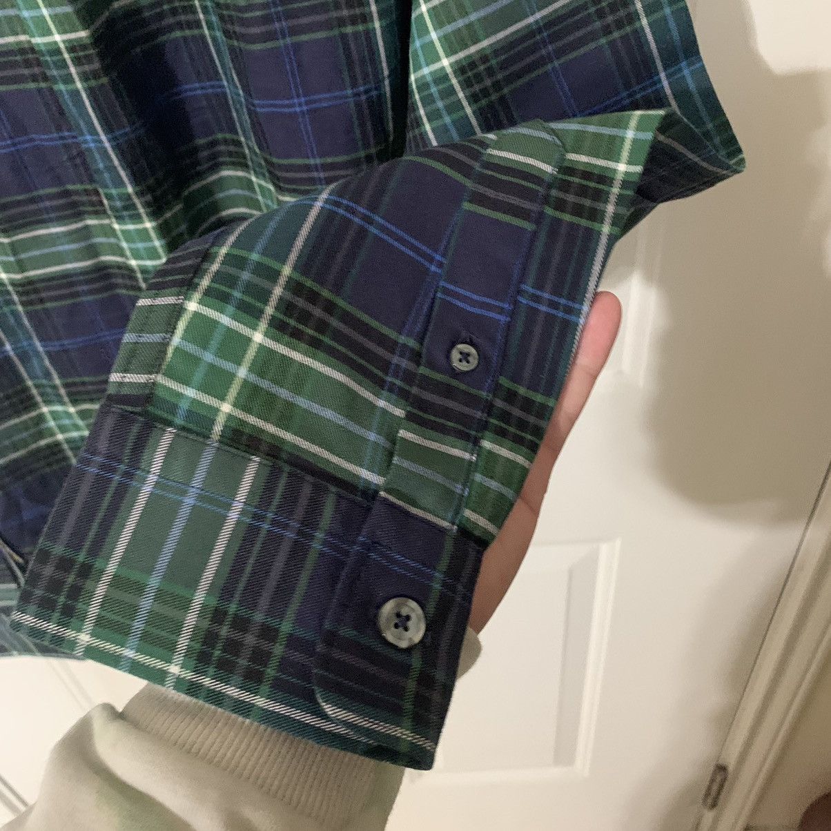 Todd Snyder One Pocket button Plaid Flannel shirt Size US M / EU 48-50 / 2 - 8 Thumbnail