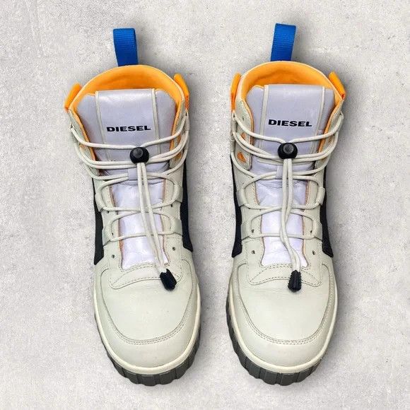 Diesel S-RUA MID SP Toggle Laces High-top sneakers | Grailed