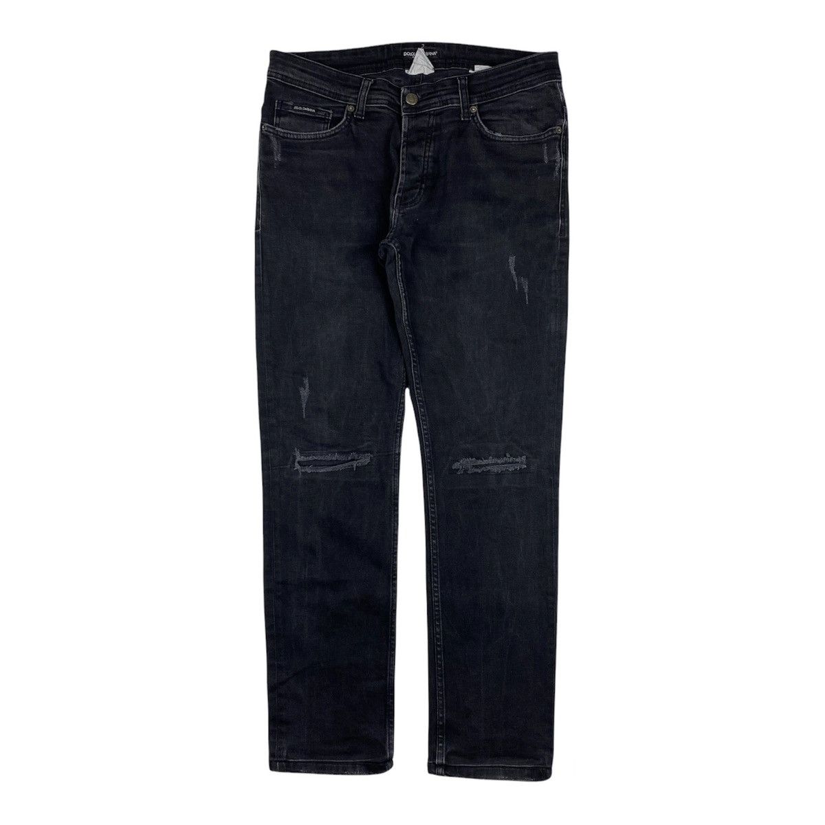 Dolce & Gabbana Luxury DG Dolce Gabbana Jeans Pants Distressed Size US 34 / EU 50 - 2 Thumbnail
