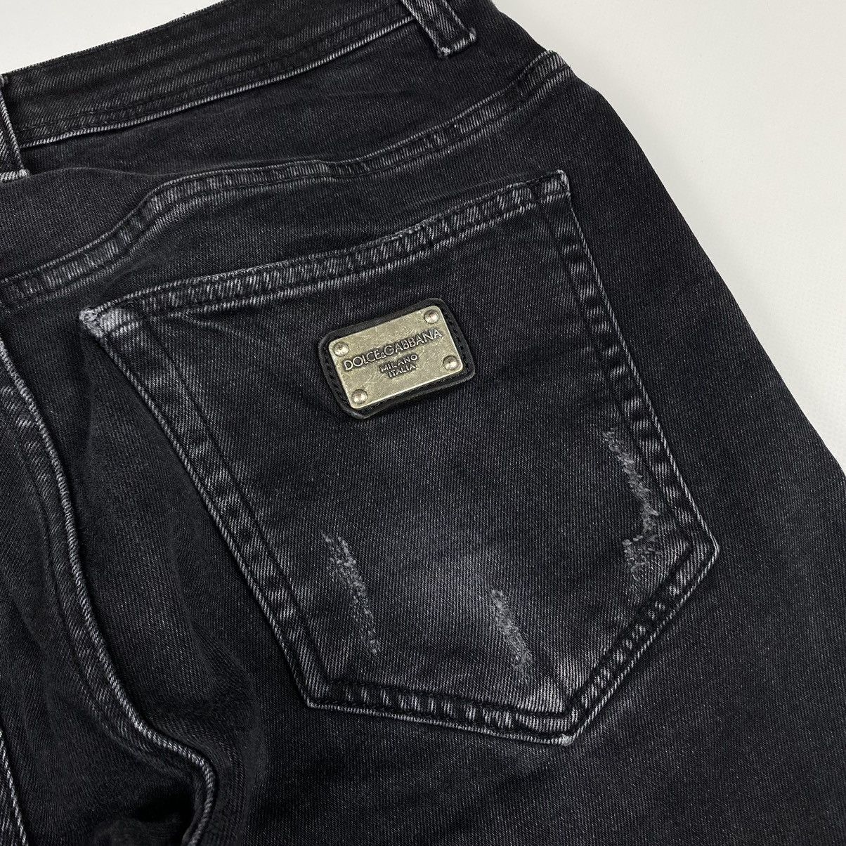 Dolce & Gabbana Luxury DG Dolce Gabbana Jeans Pants Distressed Size US 34 / EU 50 - 15 Thumbnail