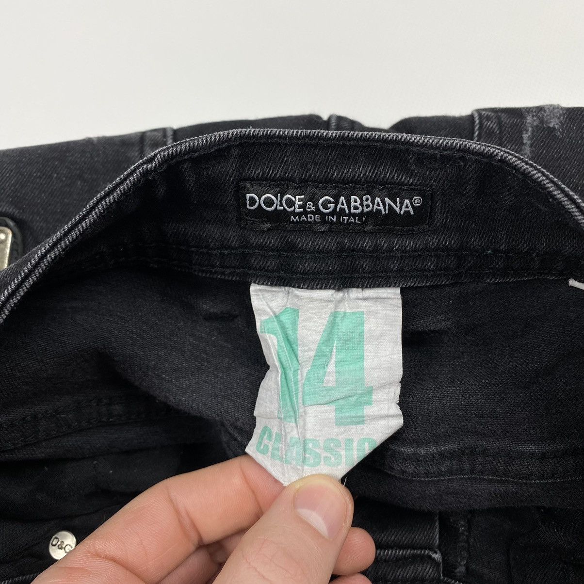 Dolce & Gabbana Luxury DG Dolce Gabbana Jeans Pants Distressed Size US 34 / EU 50 - 12 Thumbnail