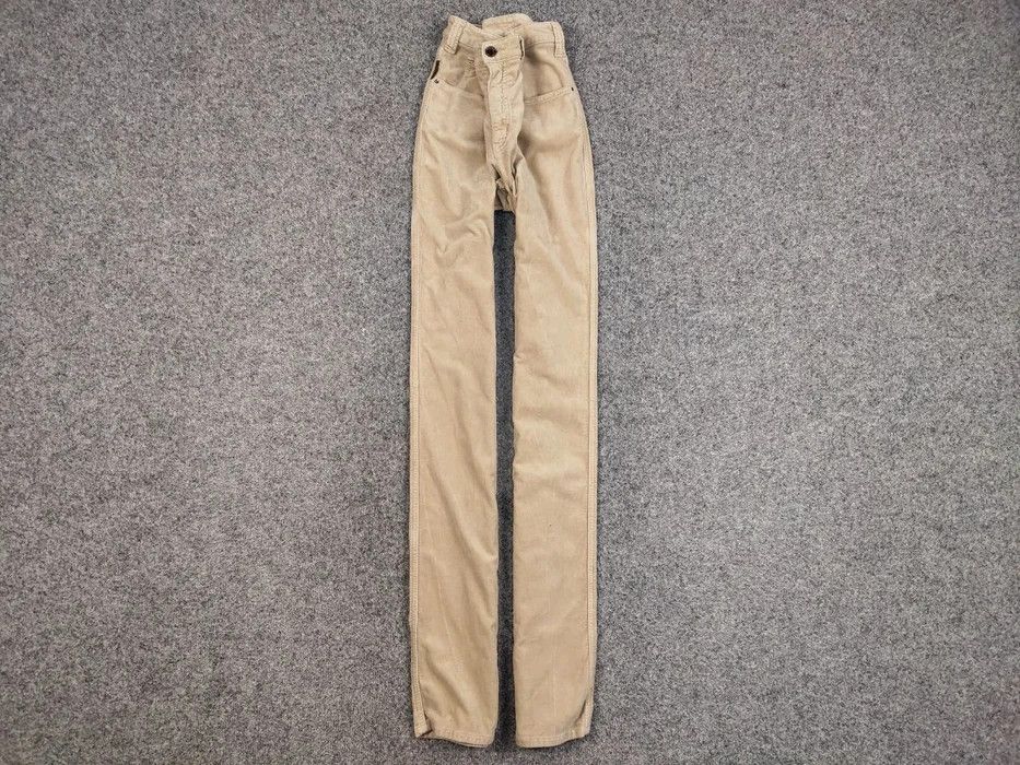 Armani Vintage 90's Armani Jeans Beige Velour Jeans Mens Pants Size US 31 - 1 Thumbnail