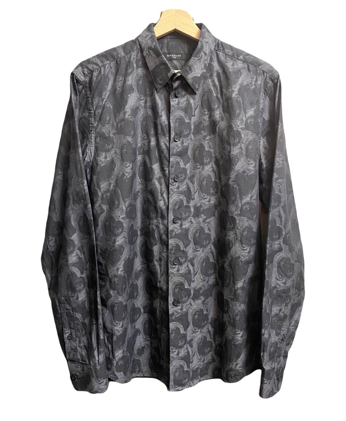 Givenchy Tisci ss 2013 runway madonna & child print shirt 39