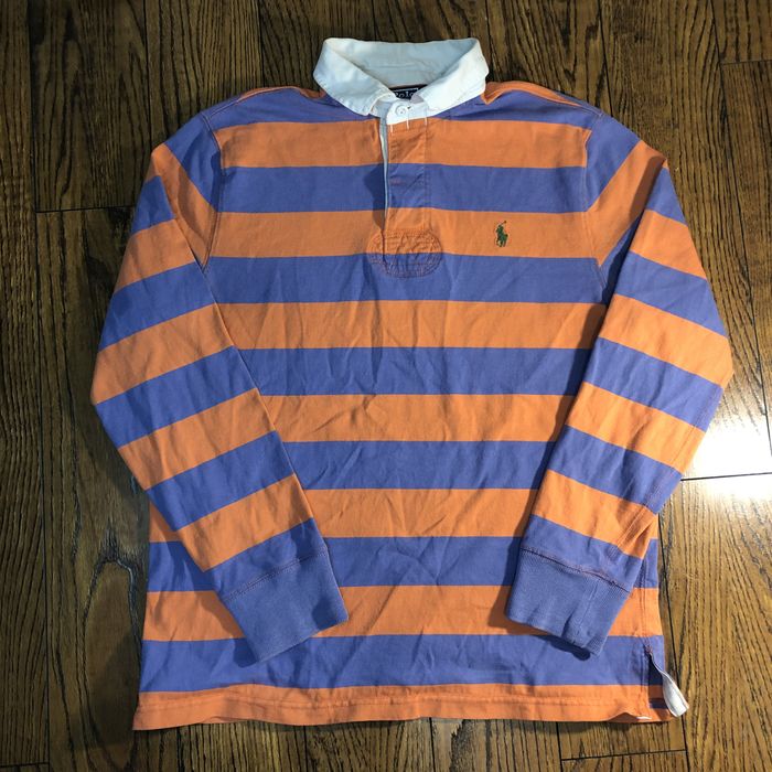 Polo Ralph Lauren Vintage Striped Polo Ralph Lauren Rugby Shirt | Grailed