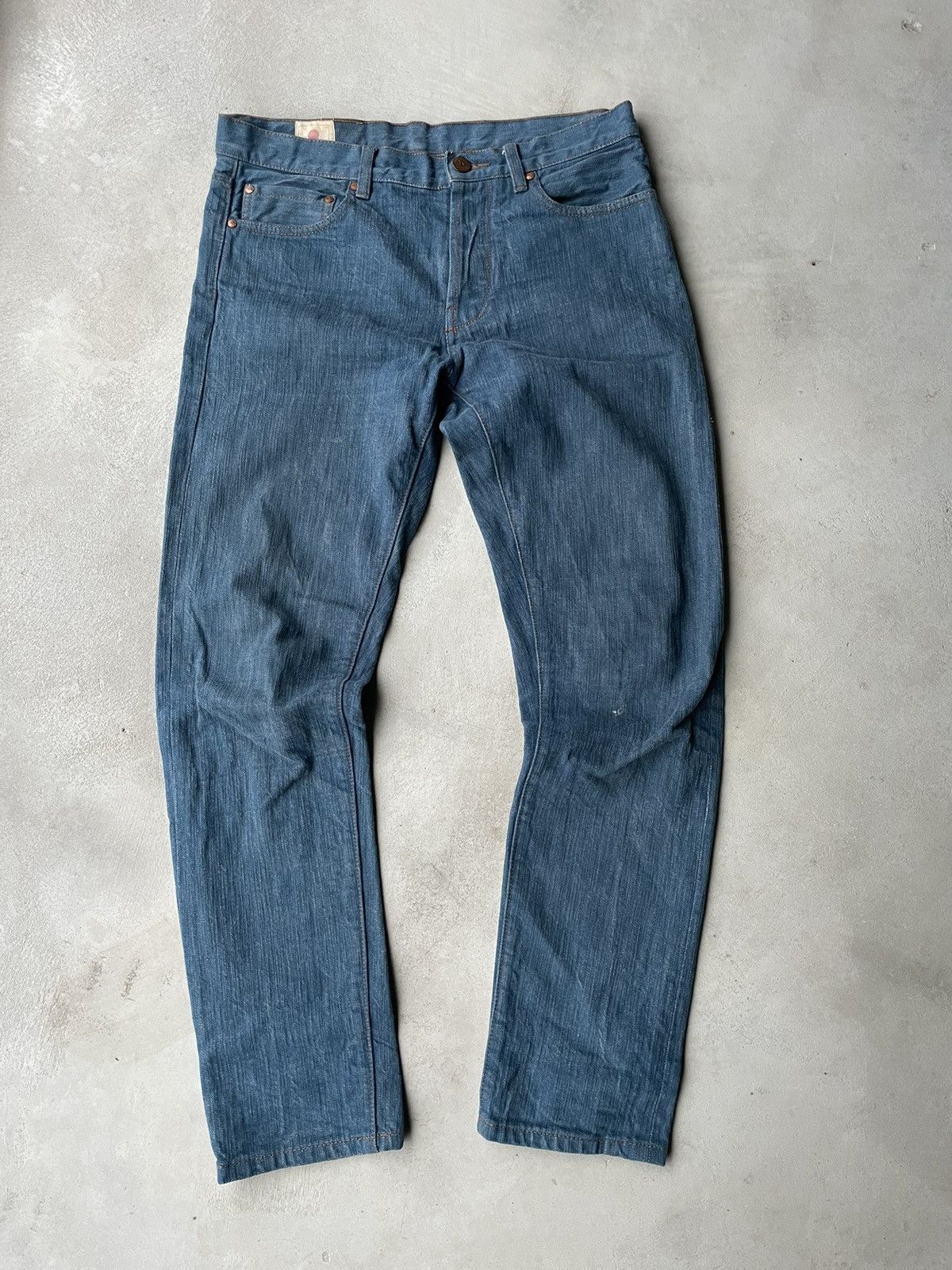 Han Kjobenhavn HAN KJOBENHAVN JAPAN HAND DYED RAW DENIM SELVAGE JEANS ...