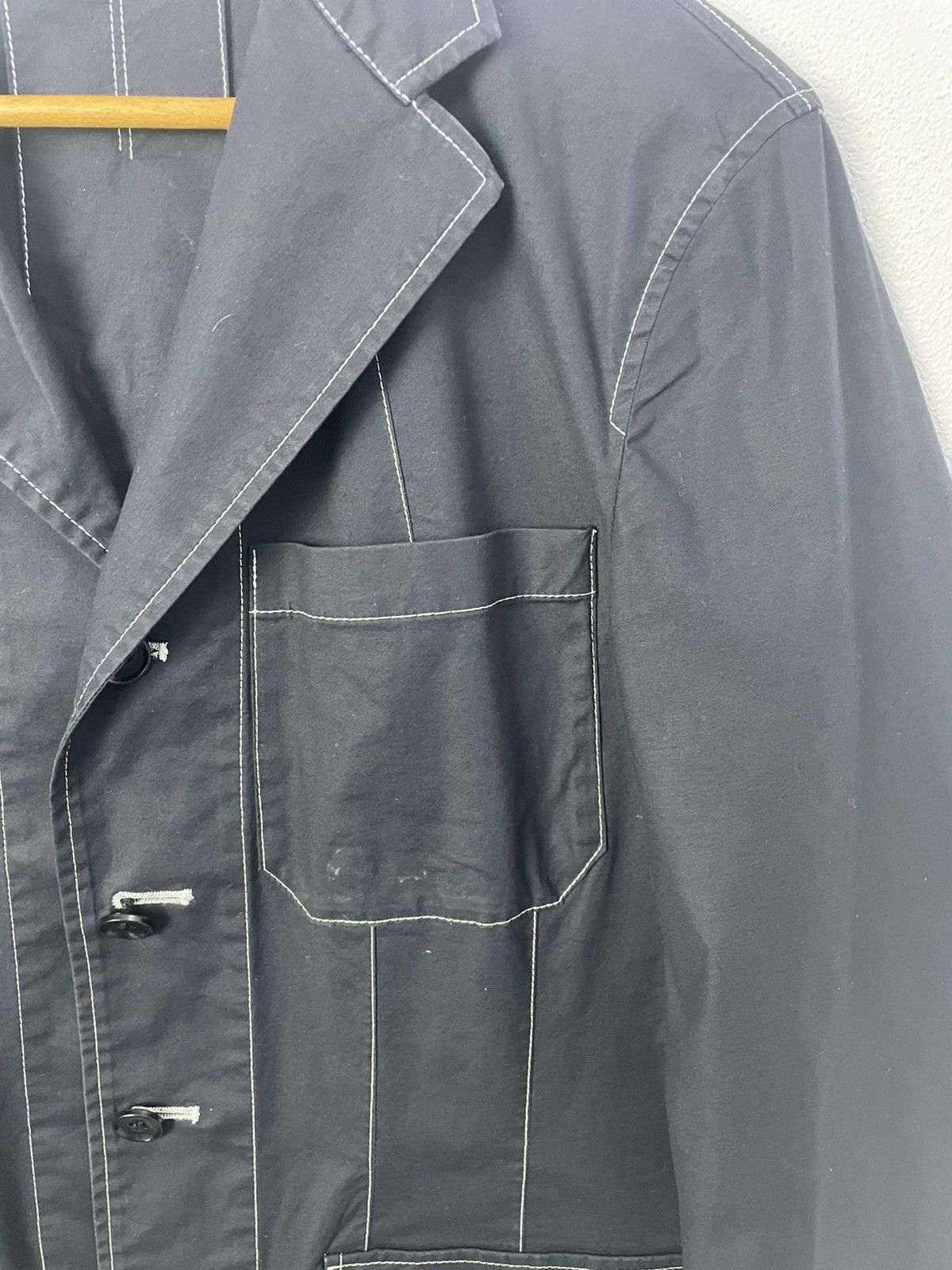 Yohji Yamamoto 🔥AAR Yohji Studio Design By Yohji Yamamoto Blazer Jacket Size US XL / EU 56 / 4 - 8 Thumbnail