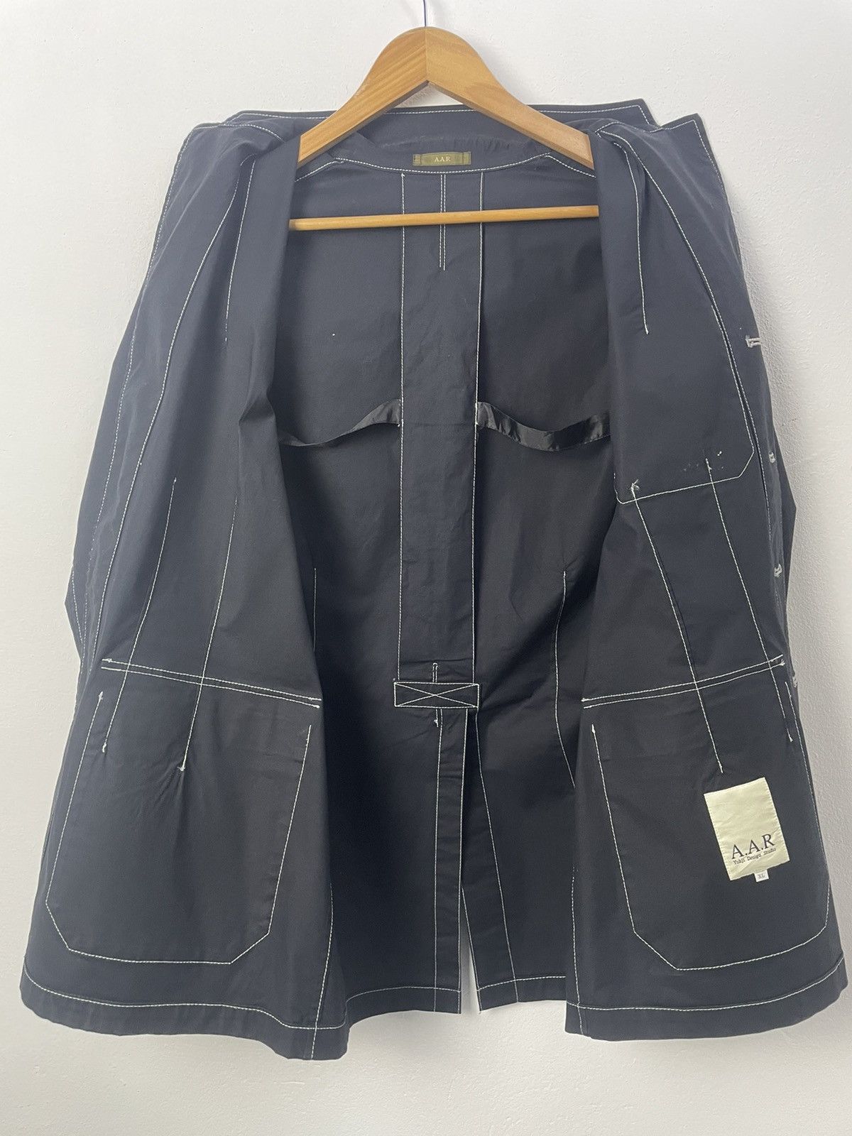 Yohji Yamamoto 🔥AAR Yohji Studio Design By Yohji Yamamoto Blazer Jacket Size US XL / EU 56 / 4 - 12 Thumbnail