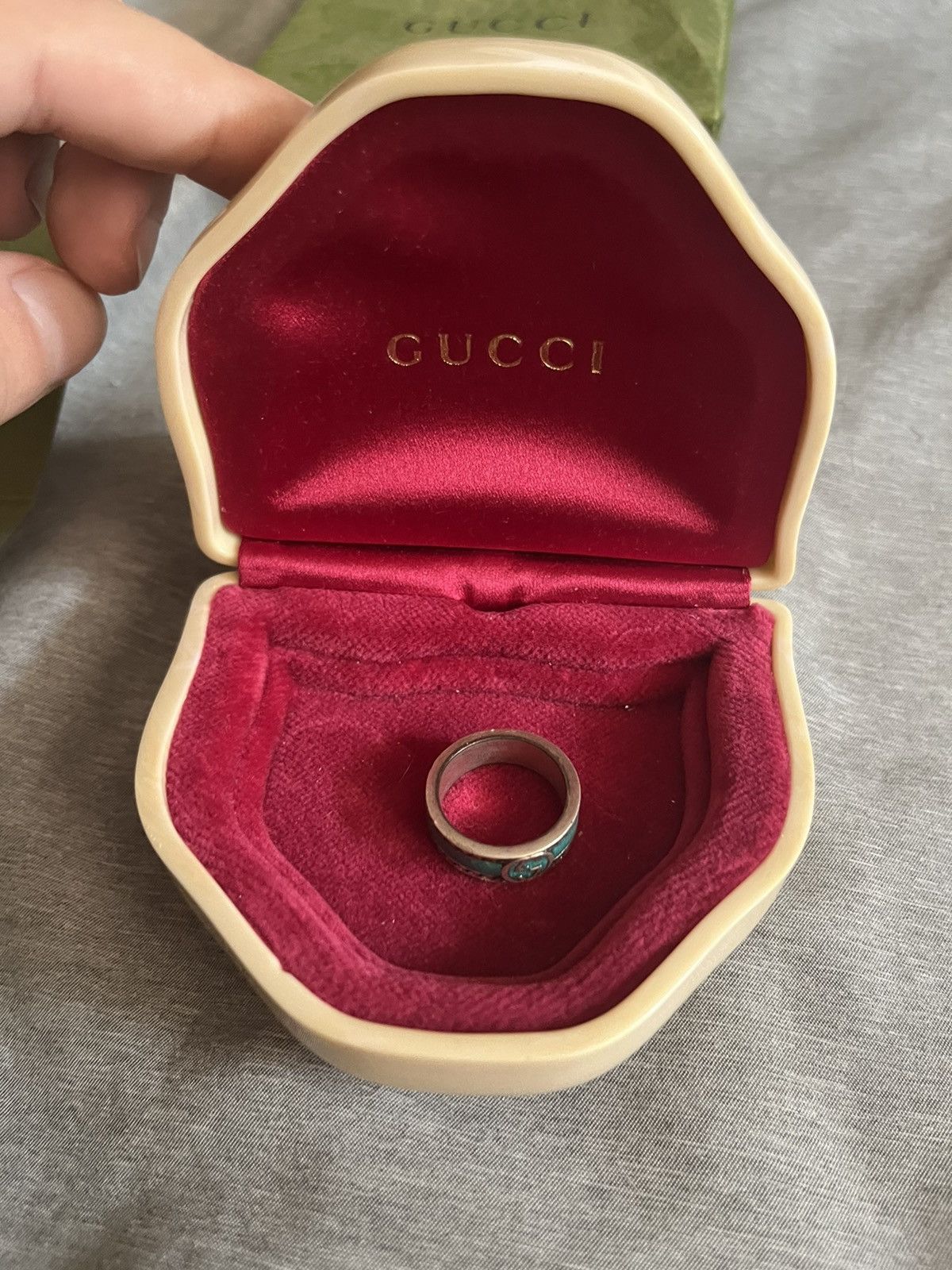 gucci jade ring