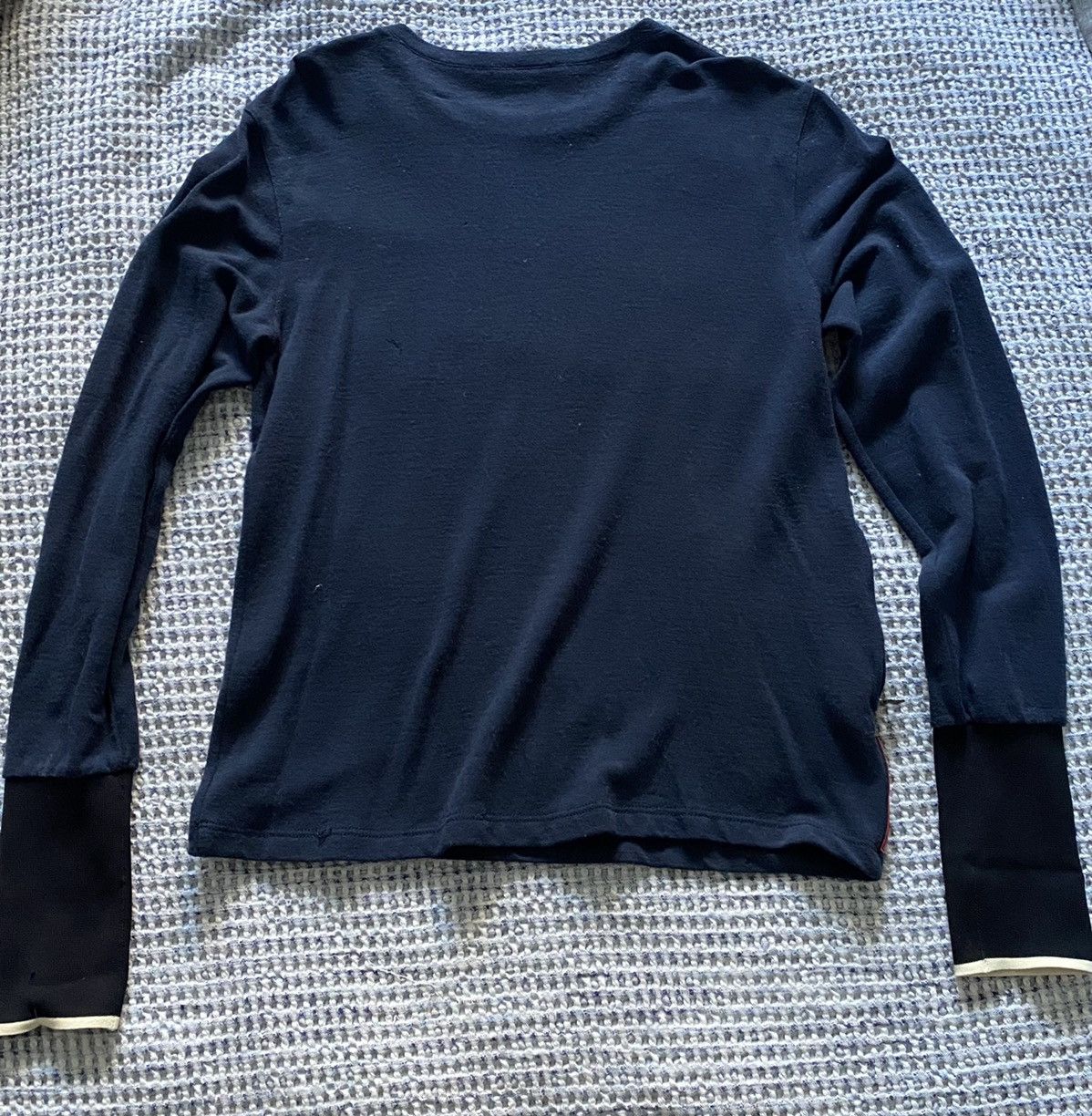 Prada Prada Sport Linea Rossa vintage jumper wool tech sweater Size US M / EU 48-50 / 2 - 2 Thumbnail
