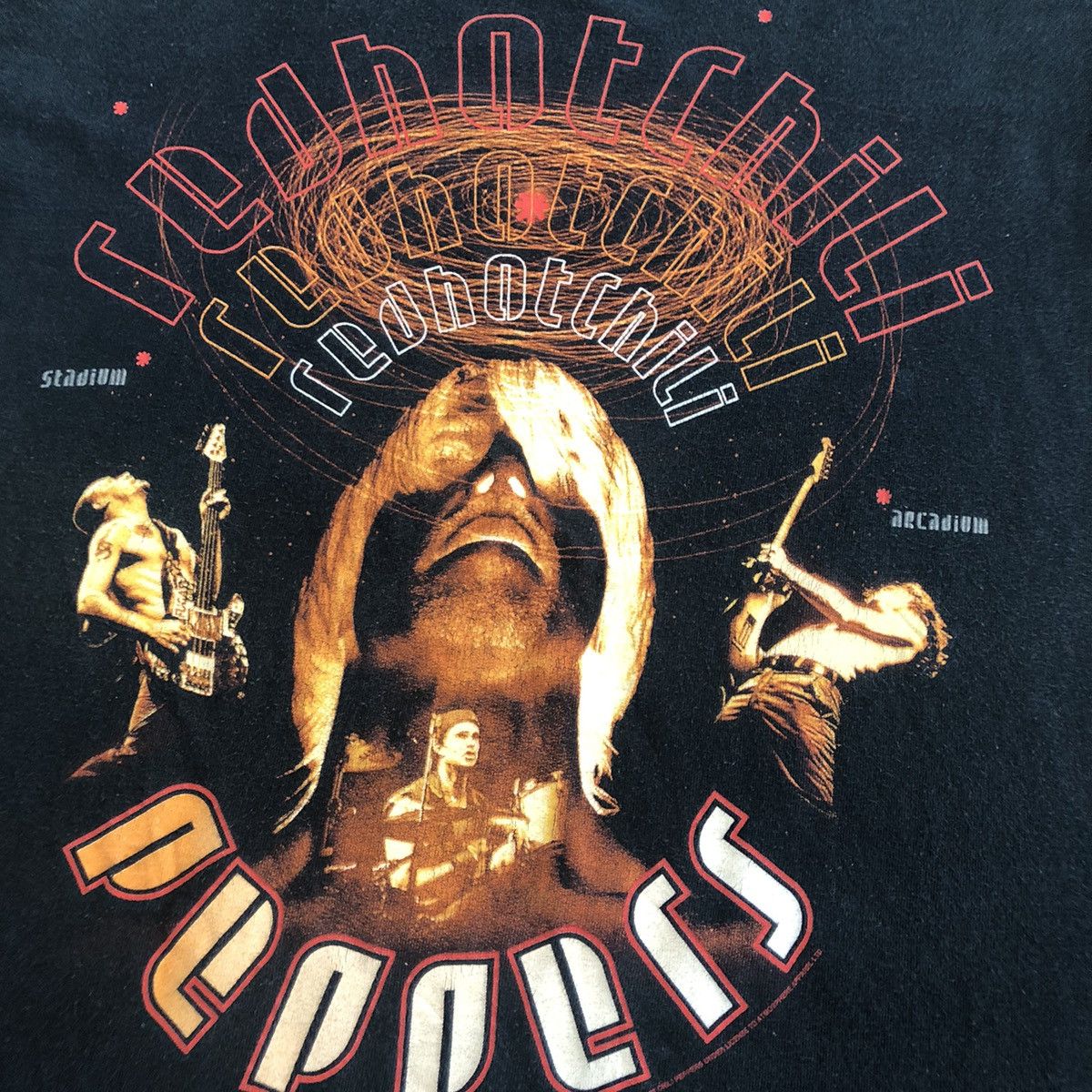 Band Tees × Vintage Vtg Y2K Red Hot Chili Peppers T Shirt RHCP Stadium Arcadium Size US M / EU 48-50 / 2 - 3 Thumbnail