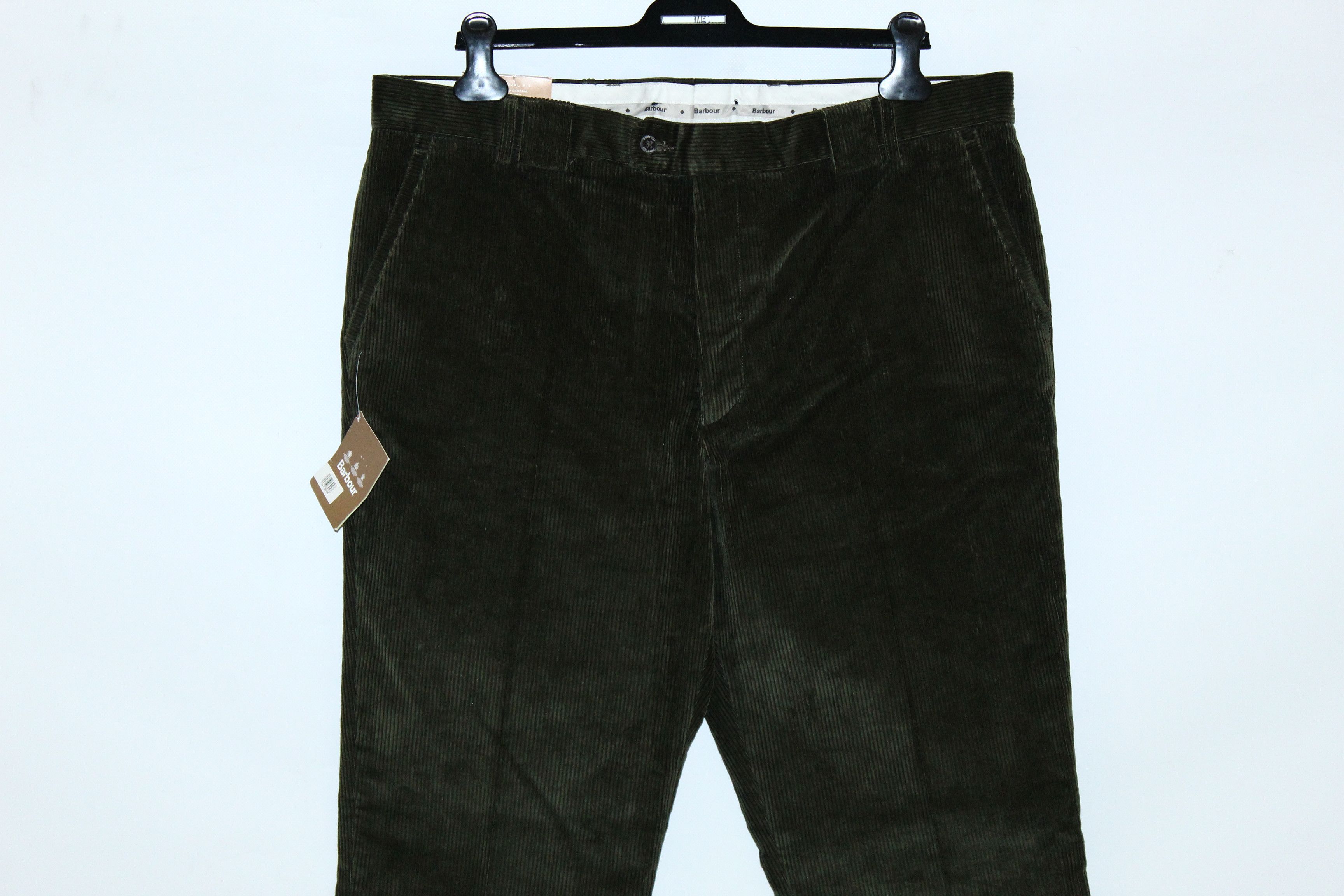 Barbour Barbour Long Traditional Fit Cord New Olive Trousers Size US 40 / EU 56 - 6 Thumbnail