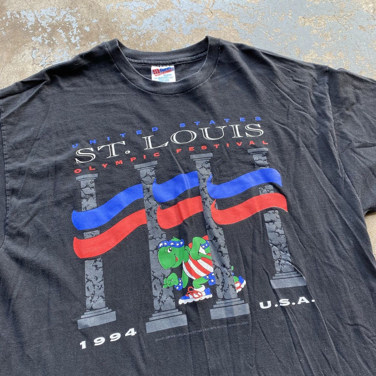 USA Olympics Vintage 1994 St. Louis Olympics Tee Size US XL / EU 56 / 4 - 1 Thumbnail