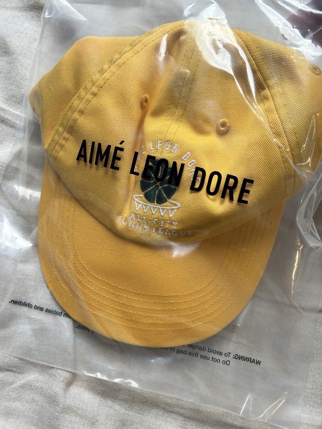 Aime Leon Dore × New Balance Aime Leon Dore ALD / New Balance SONNY League Hat Mimosa Size ONE SIZE - 3 Thumbnail