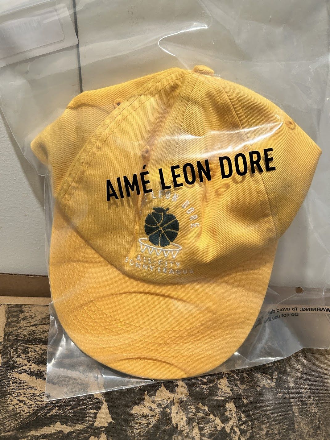 Aime Leon Dore × New Balance Aime Leon Dore ALD / New Balance SONNY League Hat Mimosa Size ONE SIZE - 1 Thumbnail