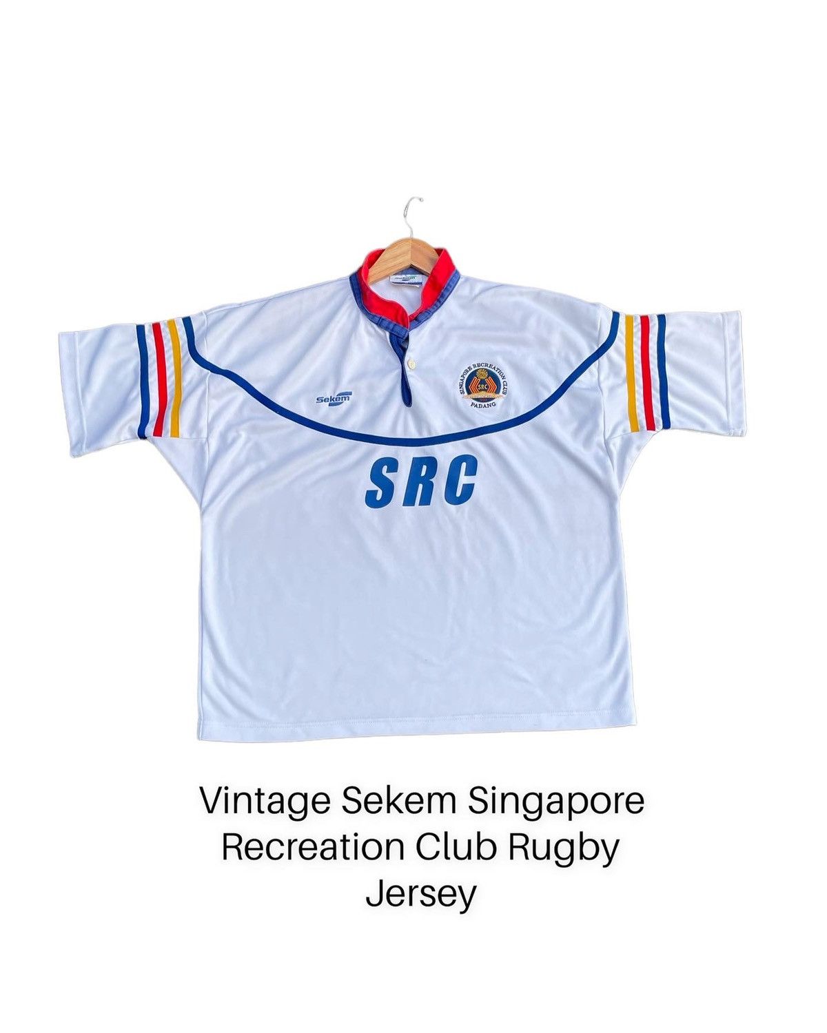 Vintage Vintage & Rare Sekem Rugby Jersey Size US XL / EU 56 / 4 - 1 Thumbnail