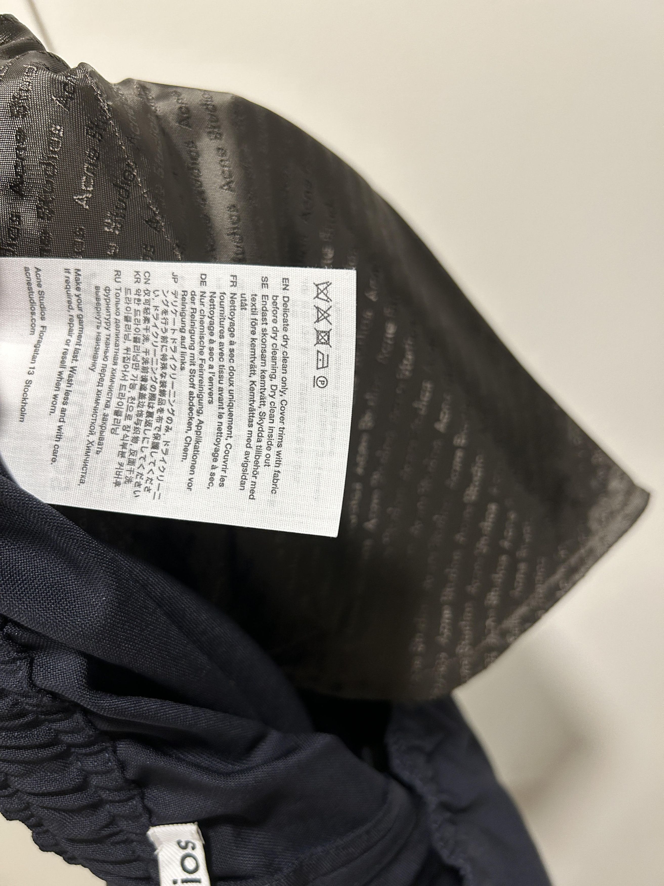 Acne Studios acne studios LOOSE FIT SUIT TROUSERS Size US 30 / EU 46 - 7 Thumbnail