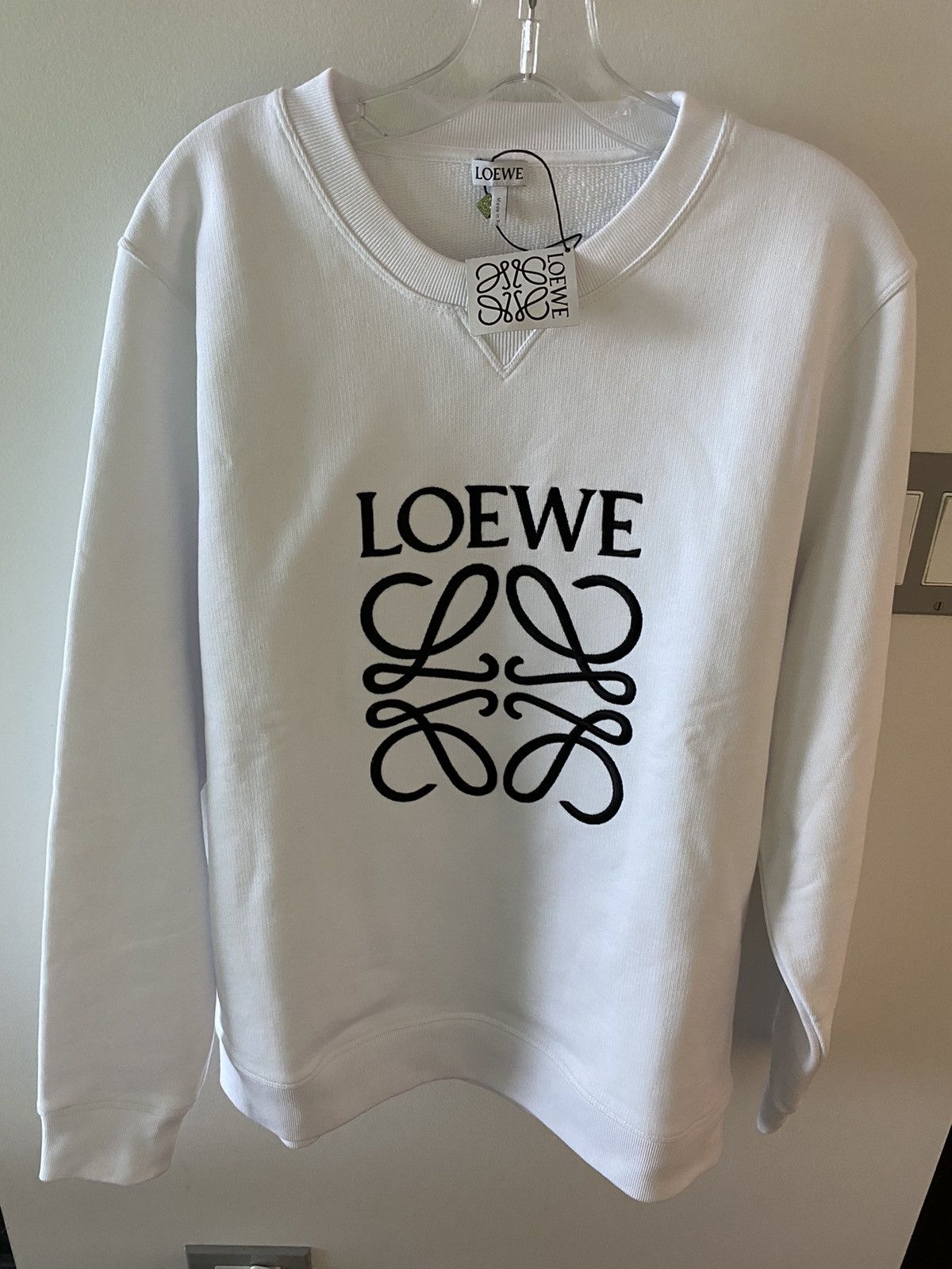 JW Anderson × Loewe New Very Limited Loewe 2020 Runway Logo Sweatshirt Crewneck Size US XL / EU 56 / 4 - 12 Thumbnail