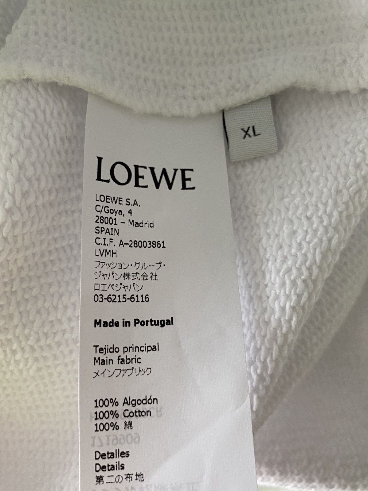 JW Anderson × Loewe New Very Limited Loewe 2020 Runway Logo Sweatshirt Crewneck Size US XL / EU 56 / 4 - 8 Thumbnail