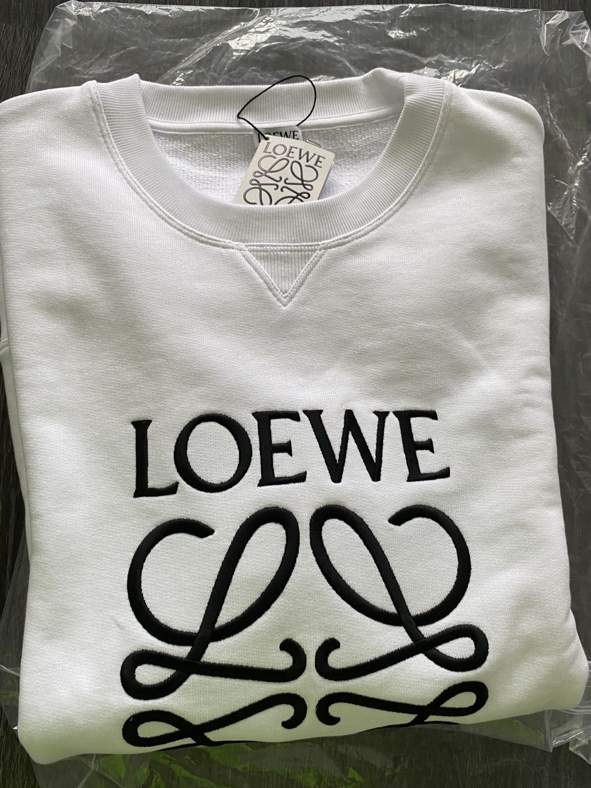 JW Anderson × Loewe New Very Limited Loewe 2020 Runway Logo Sweatshirt Crewneck Size US XL / EU 56 / 4 - 4 Thumbnail