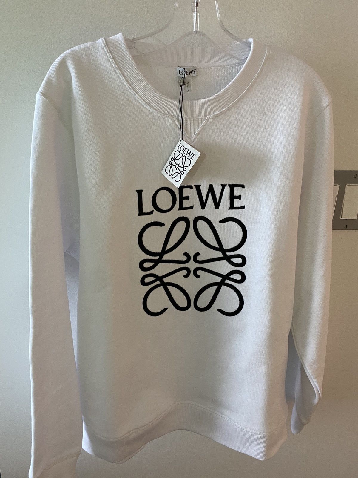 JW Anderson × Loewe New Very Limited Loewe 2020 Runway Logo Sweatshirt Crewneck Size US XL / EU 56 / 4 - 11 Thumbnail