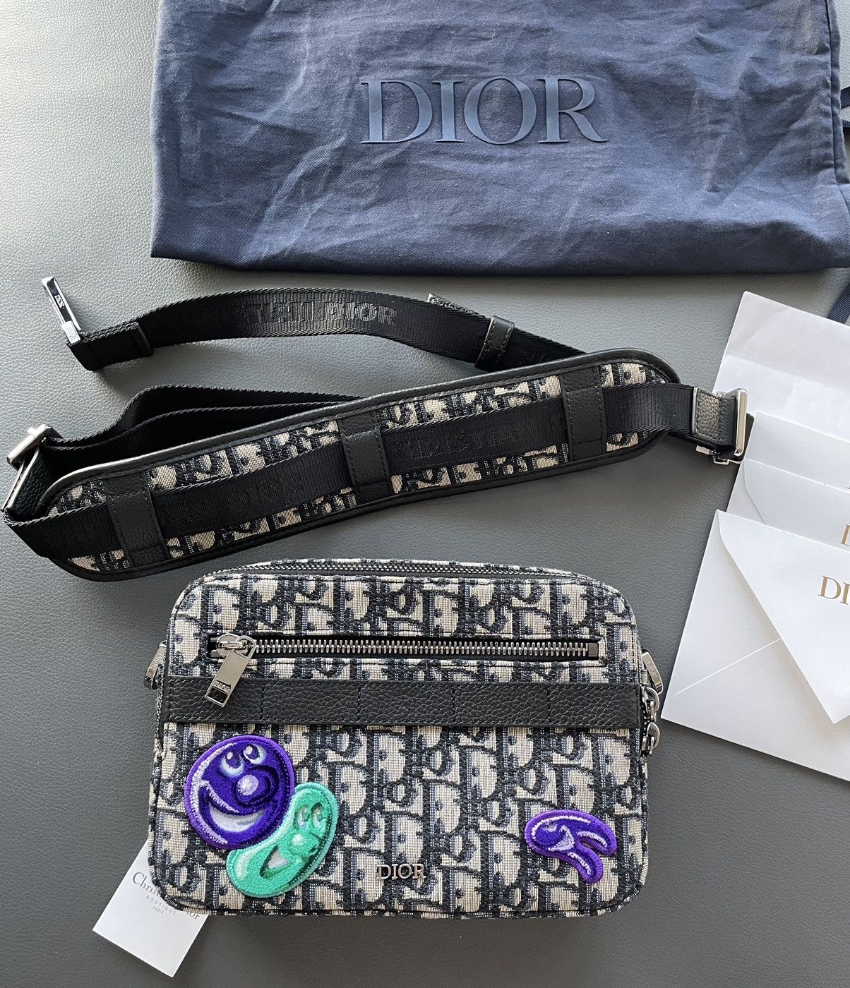 Dior Dior Monogram Bag Super Runway Crossbody Saddle Bag Size ONE SIZE - 16 Thumbnail