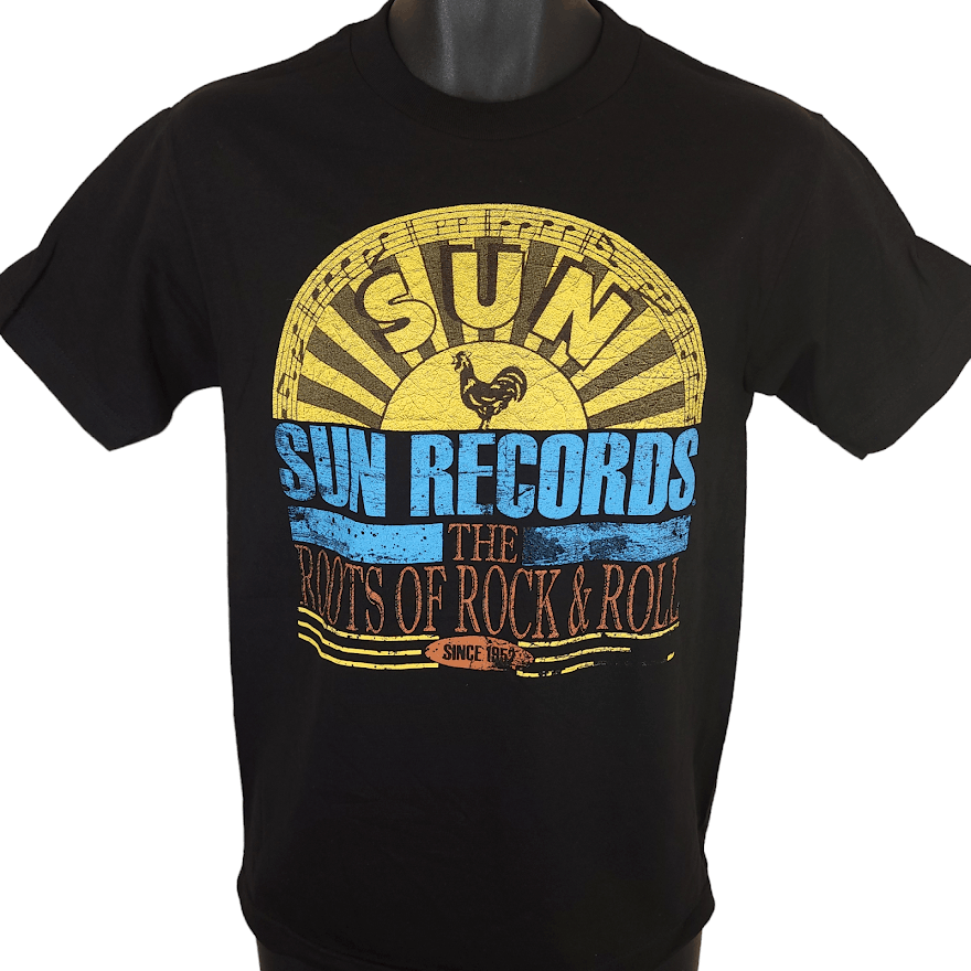 Sun Records T Shirt The Roots Of Rock And Roll Music History Short 
