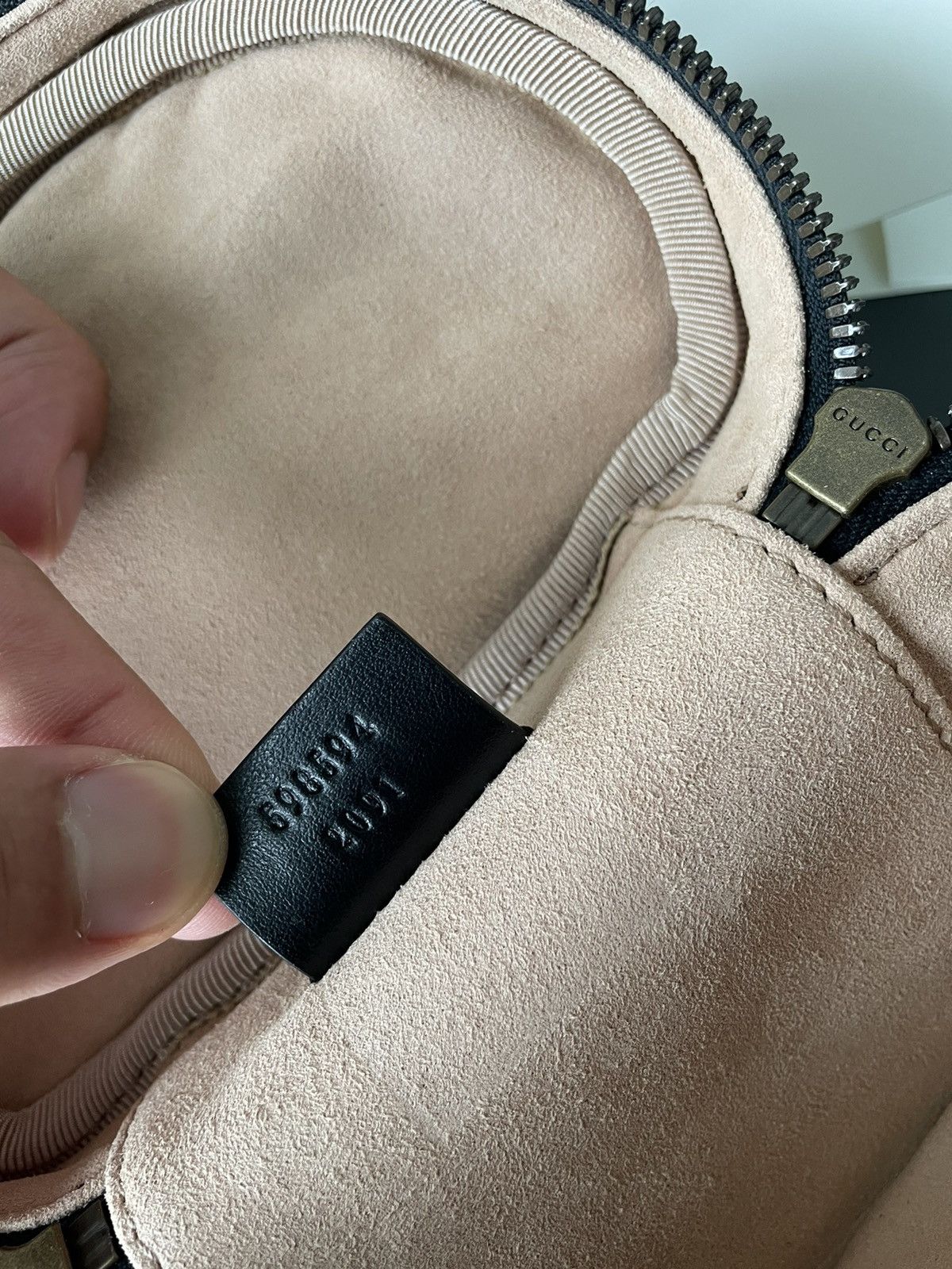 Gucci Rare Brand New Limited Edition Leather GG Marmont Backpack Size ONE SIZE - 13 Thumbnail