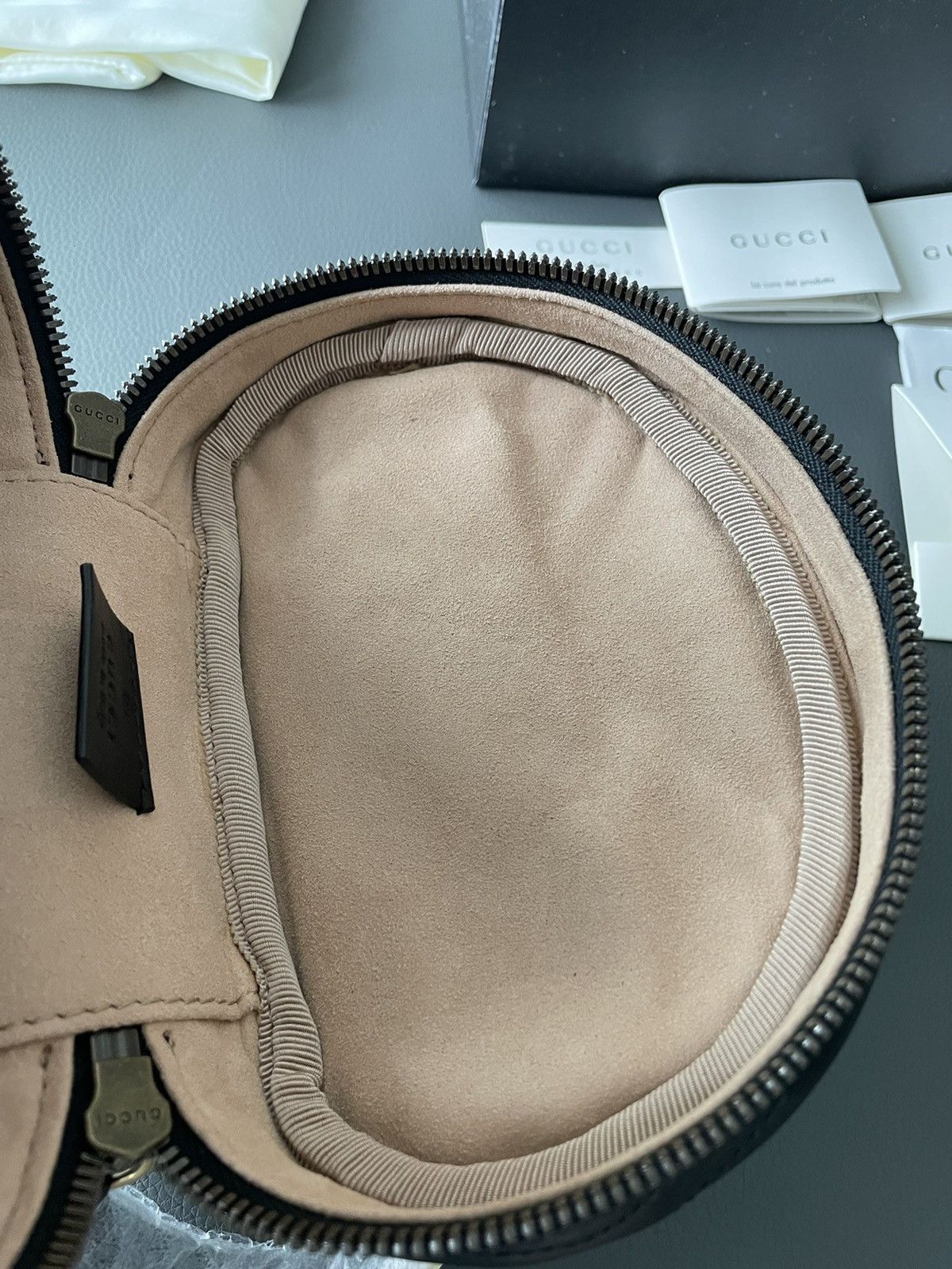 Gucci Rare Brand New Limited Edition Leather GG Marmont Backpack Size ONE SIZE - 18 Thumbnail