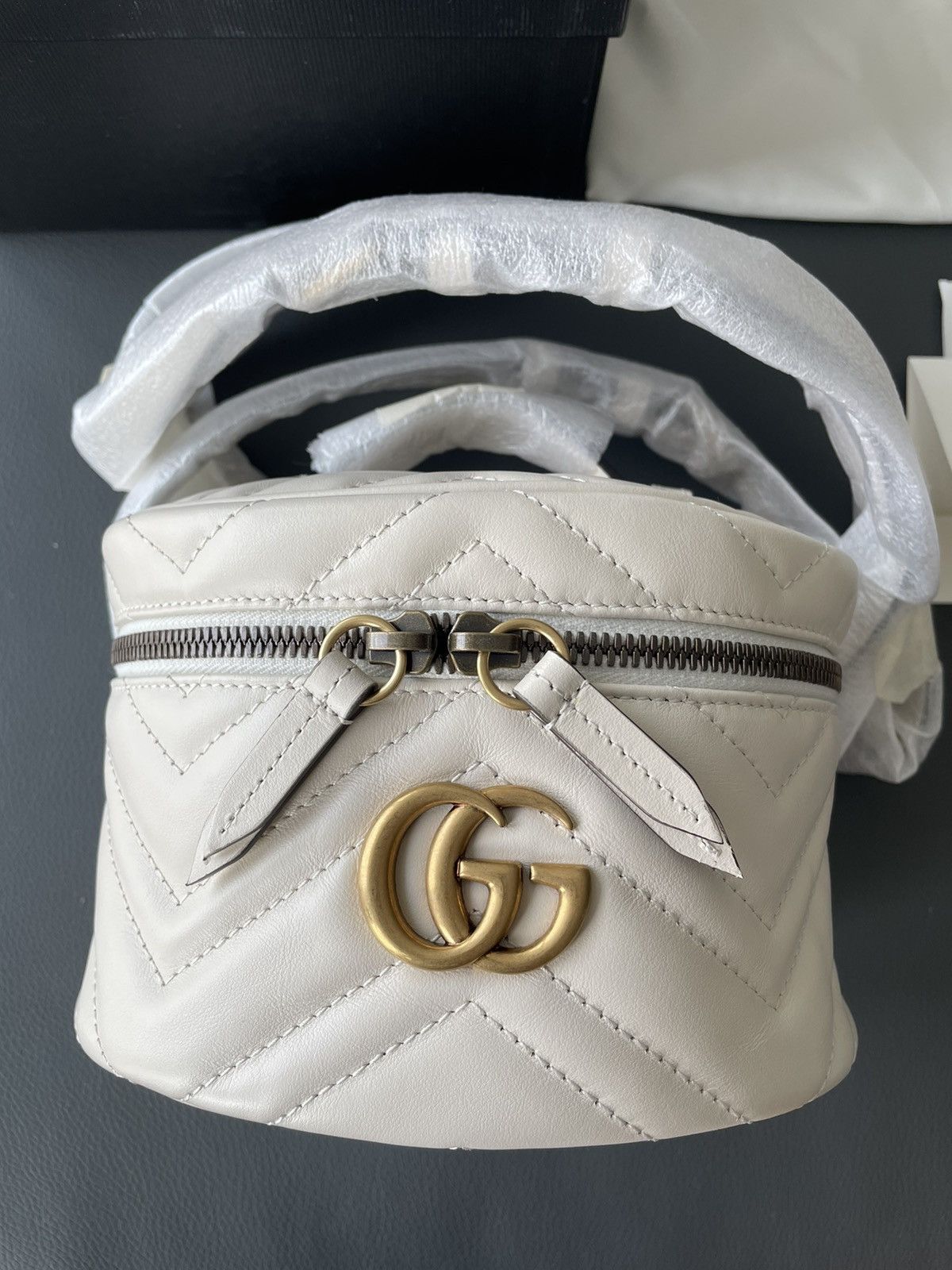 Gucci Rare Super Runway Limited Edition GG Marmont Leather Bag Size ONE SIZE - 10 Thumbnail
