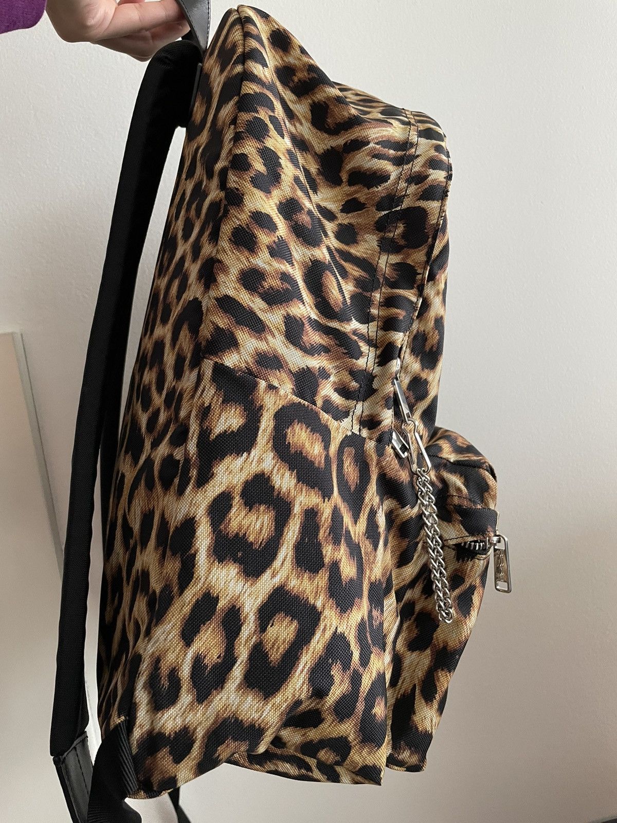 Celine × Hedi Slimane Rare Sold Out Runway Leopard Backpack Limited Edition NEW Size ONE SIZE - 23 Thumbnail