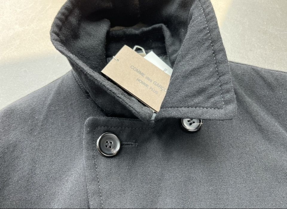 Comme des Garcons Homme Plus Comme des Garcons Homme Plus Asymmetric Cut Peacoat Jacket Size US XS / EU 42 / 0 - 12 Thumbnail