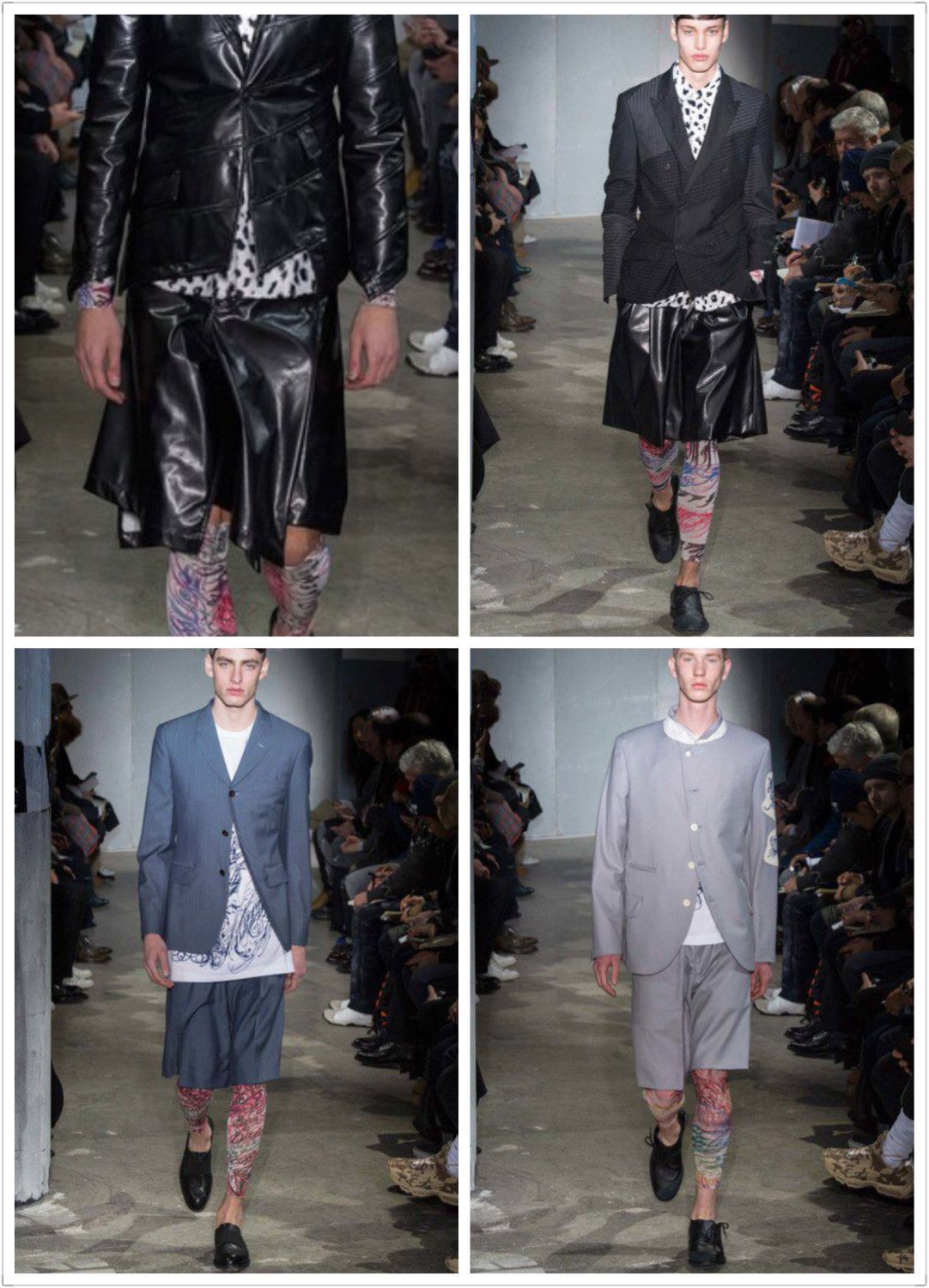 Comme des Garcons Homme Plus Comme des Garcons Homme Plus Asymmetric Cut Peacoat Jacket Size US XS / EU 42 / 0 - 13 Thumbnail