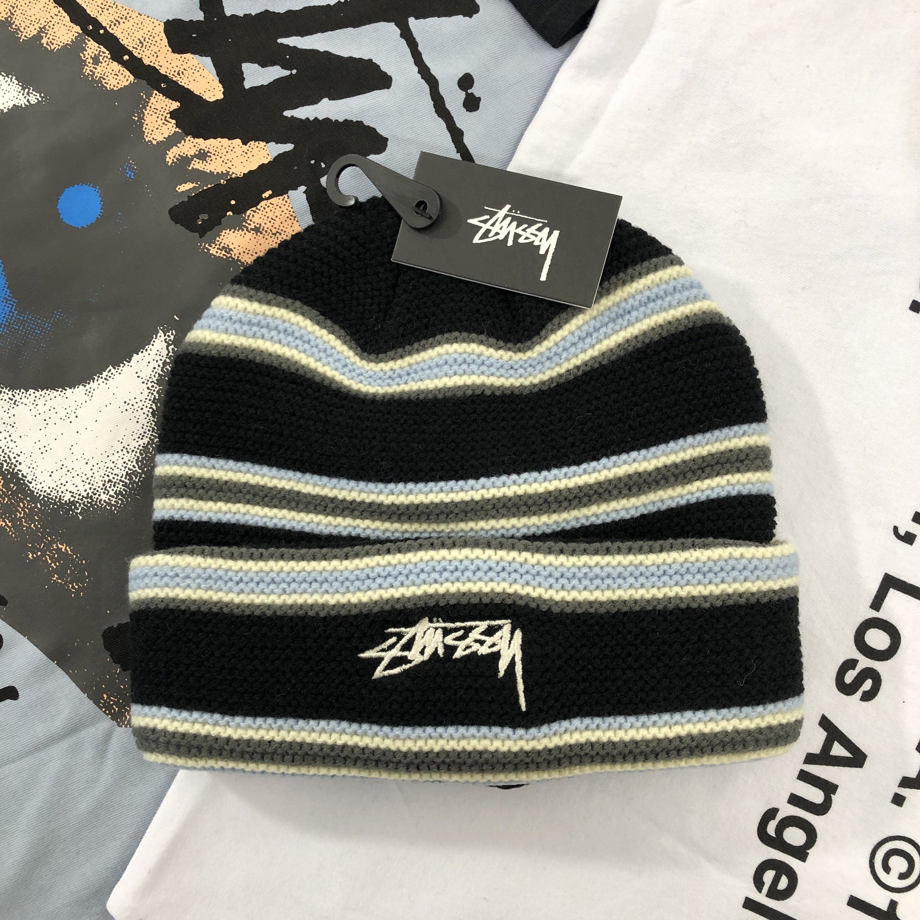 Stussy Rare Stussy Workwear Cuff Beanie “Black” | Grailed