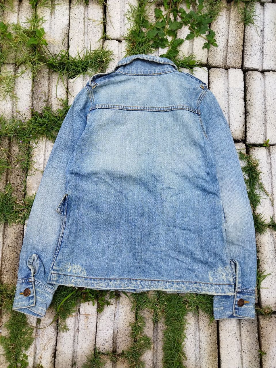 X-Girl X-Girl Japan Blue Denim Jacket - Size 1 Size S / US 4 / IT 40 - 7 Thumbnail