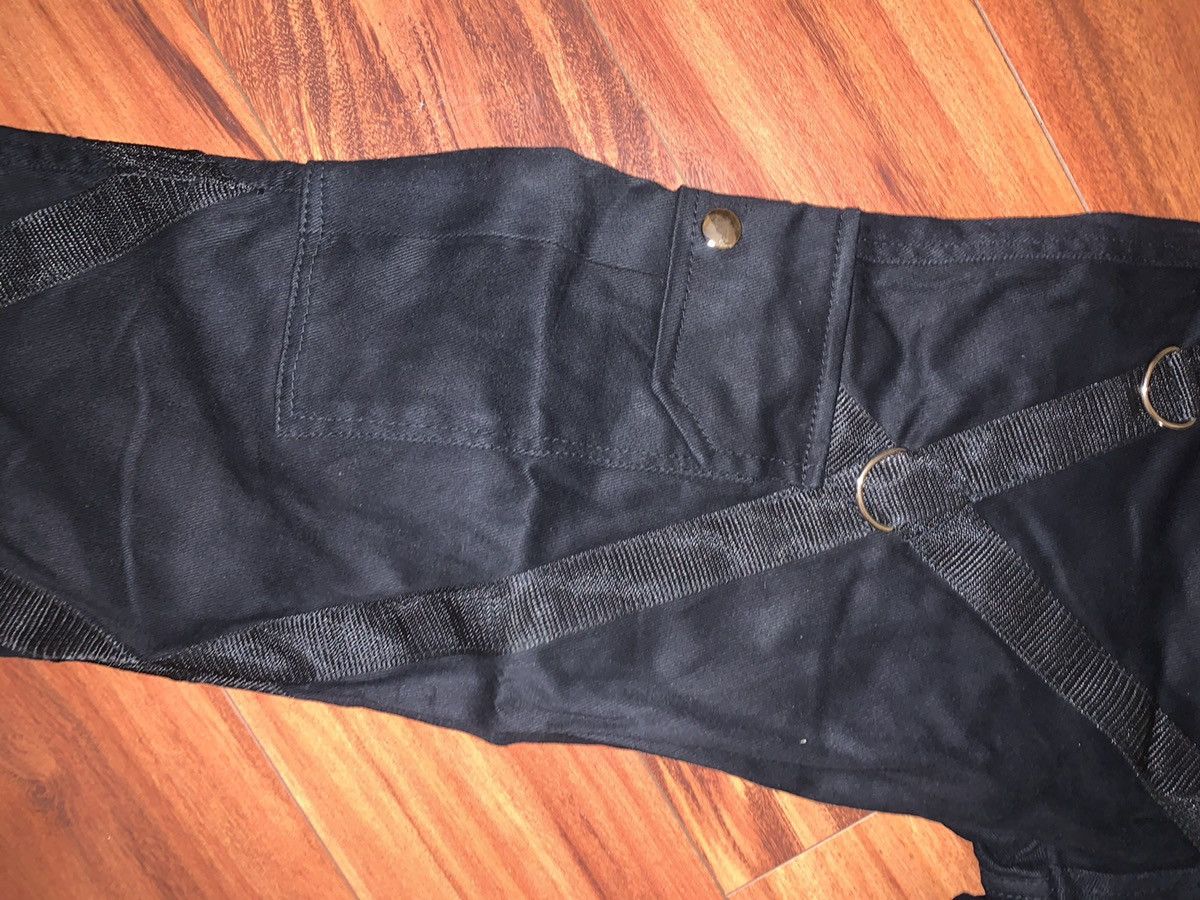 Japanese Brand Black Bondage Flare Pants Size US 30 / EU 46 - 5 Thumbnail