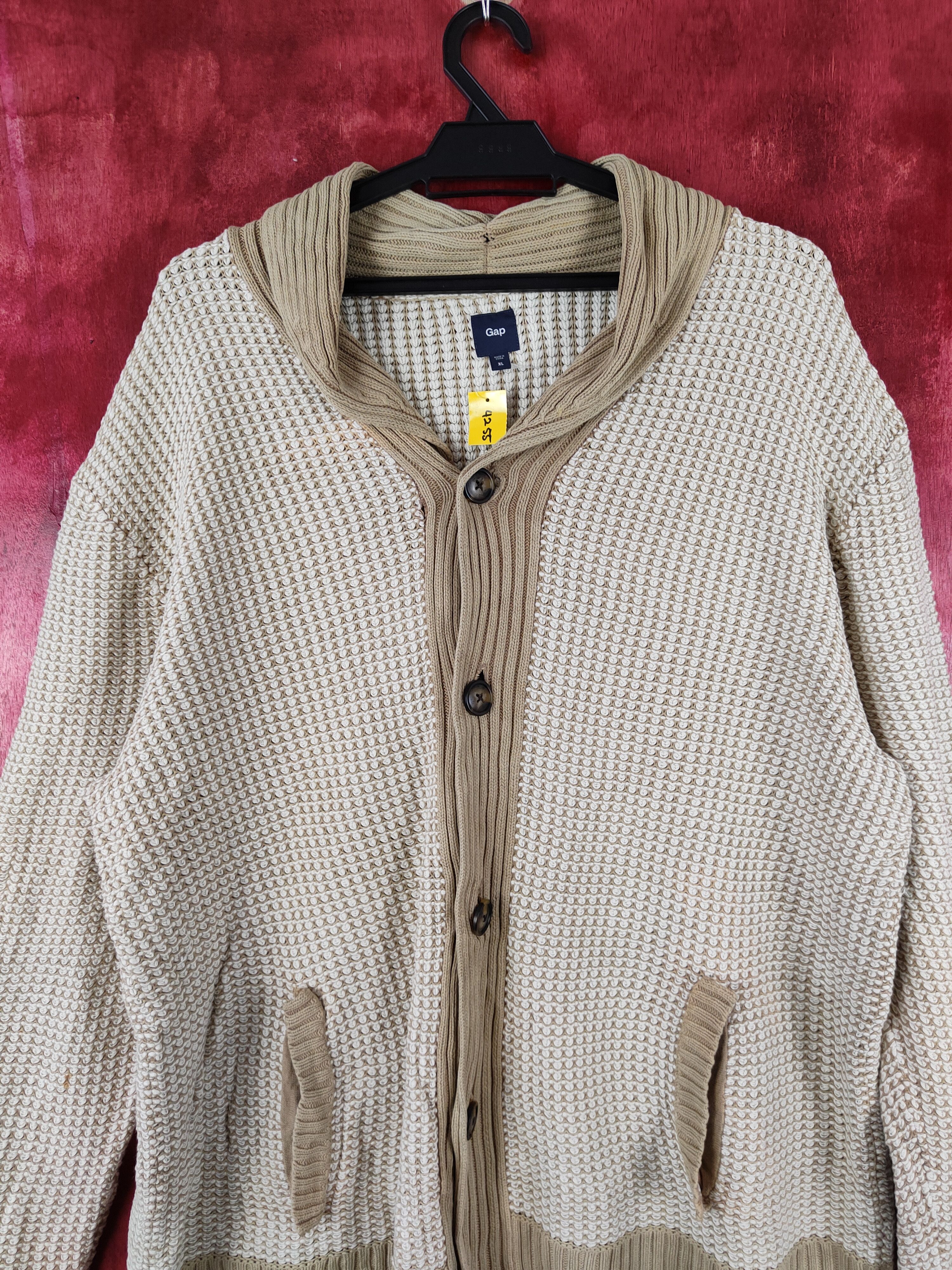 Gap × Japanese Brand Gap Brown Knitwear cardigan japan #S332 Size US XL / EU 56 / 4 - 2 Thumbnail
